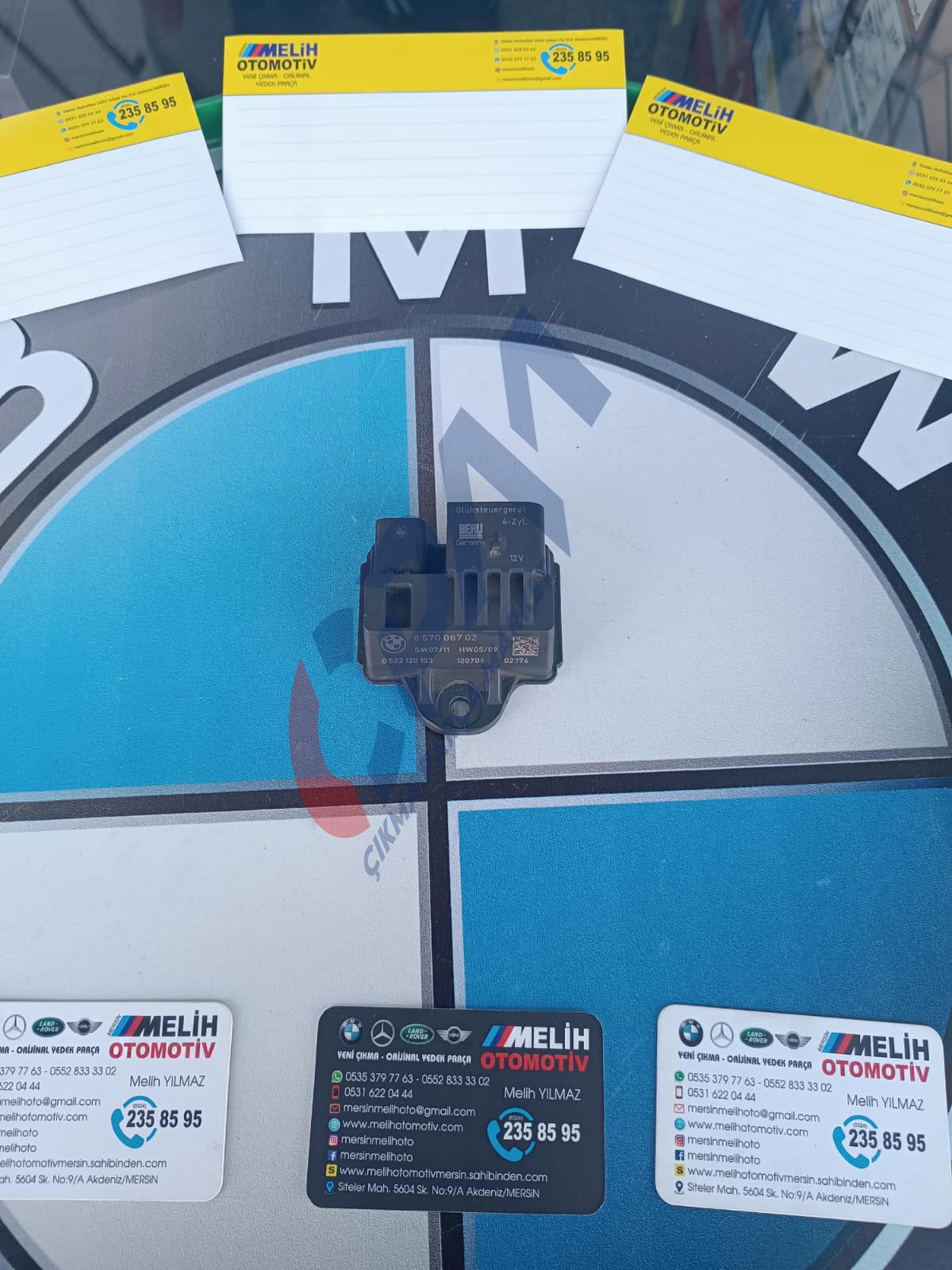 BMW ÇIKMA F10 F20 F30 BUJİ ISITMA BEYNİ 8570087