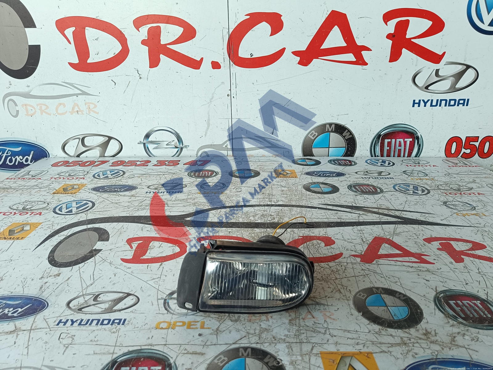 Renault Megane 1 Scenic 1 Laguna 1 R19 Sağ Sis Farı 7701042675