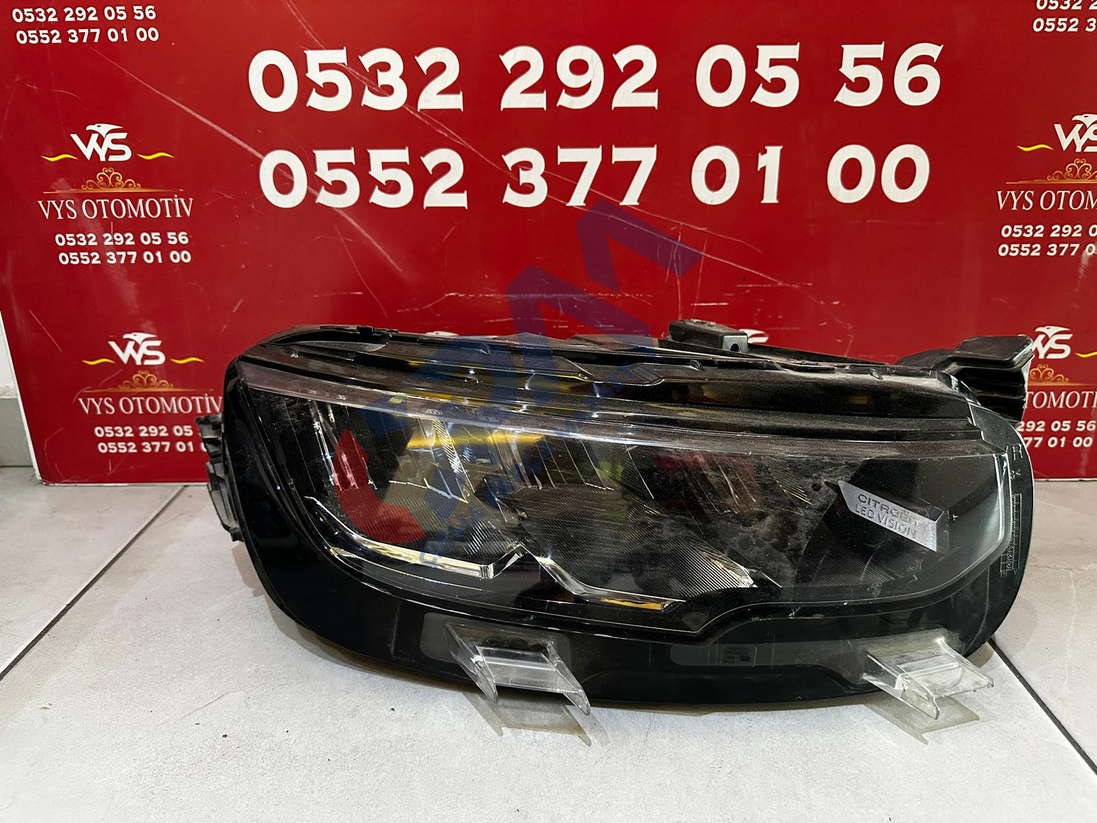 2020 2022 Citroen C5 Aircross Full Led Sağ Ön Far 89914878