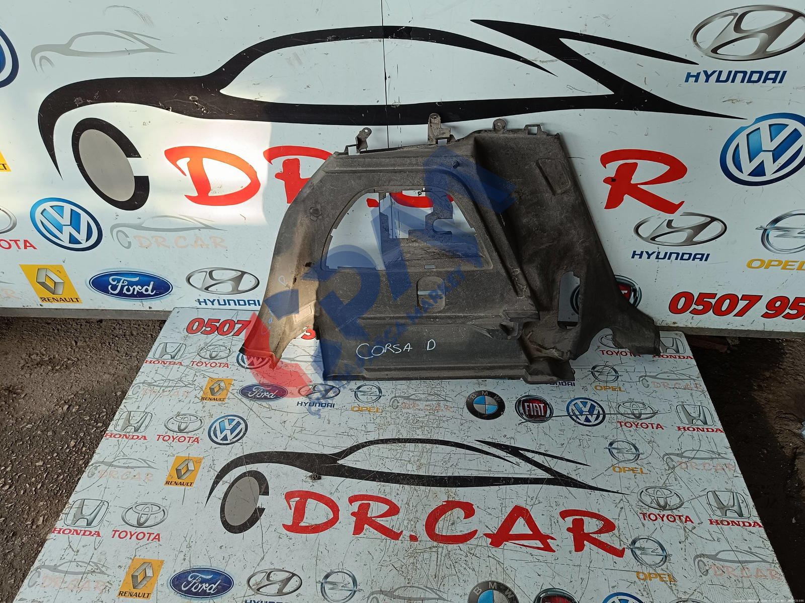 Opel Corsa D Bagaj Kaplaması 13307349