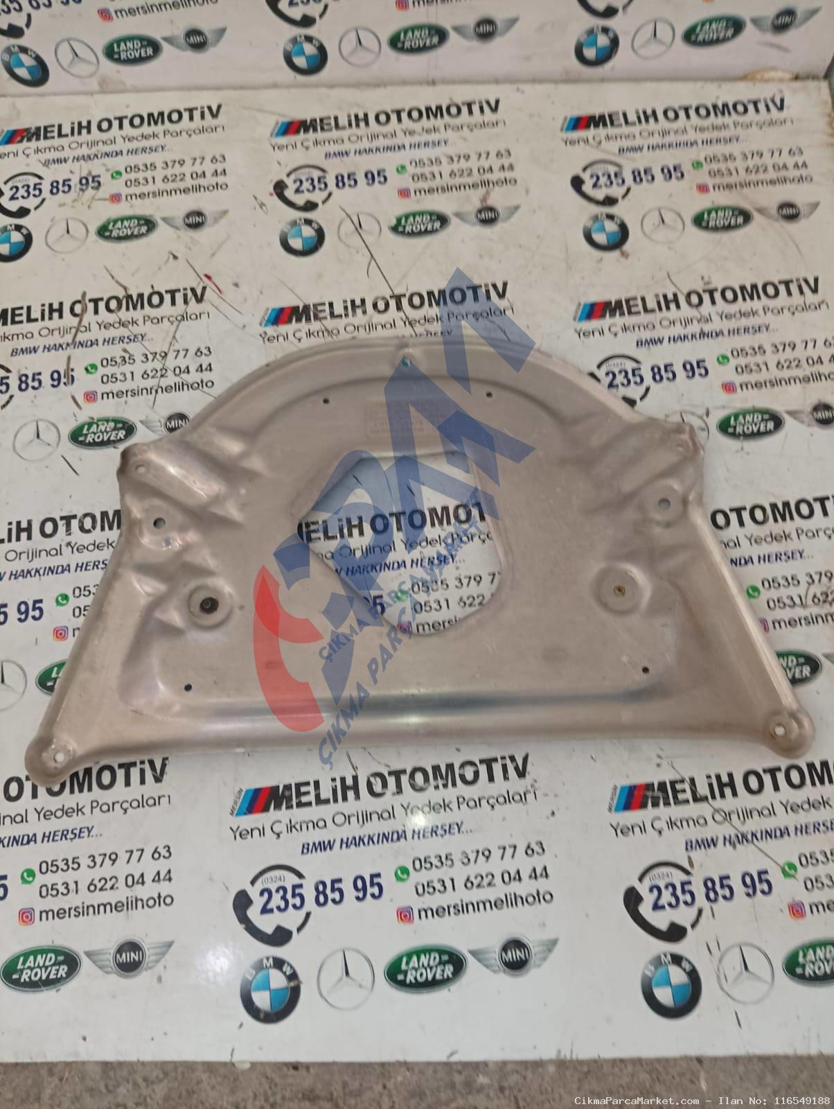 BMW ÇIKMA E60 MOTOR ALT MUHAFAZA SAC 6759878