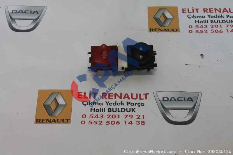Renault Megane 2  Dörtlü Düğmesi Çıkma Orjinal 2004   2008