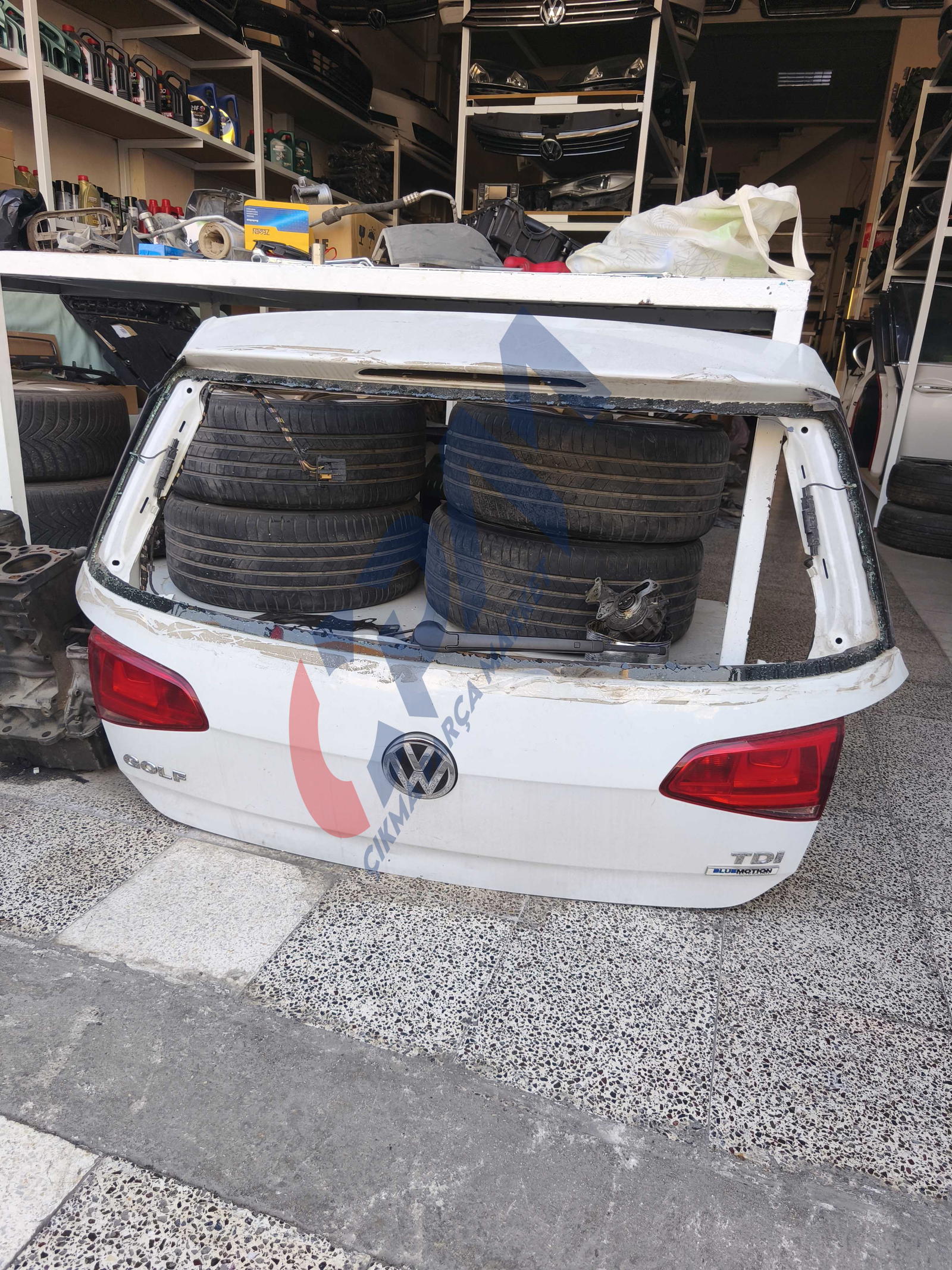2015 2015 Volkswagen Golf 2016 Arka Takım Bagaj