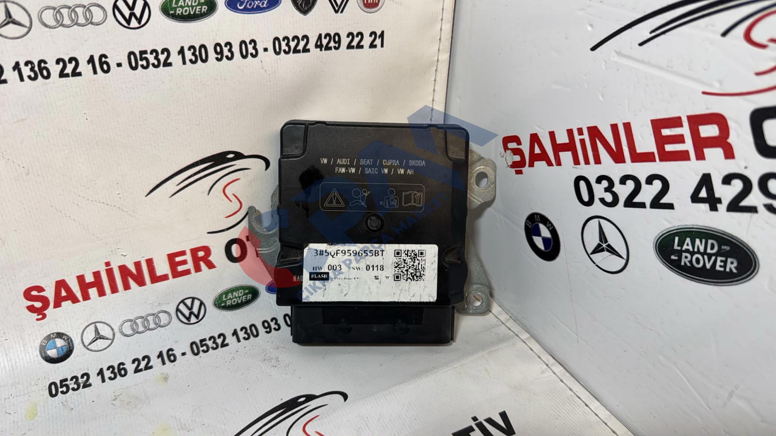 2017 2026 SEAT Ibiza  Airbag Beyni OEM: 5QF959655BT