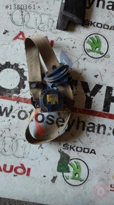 601629600D bmw 5 e60 e61 2007 sağ ön emniyet kemeri