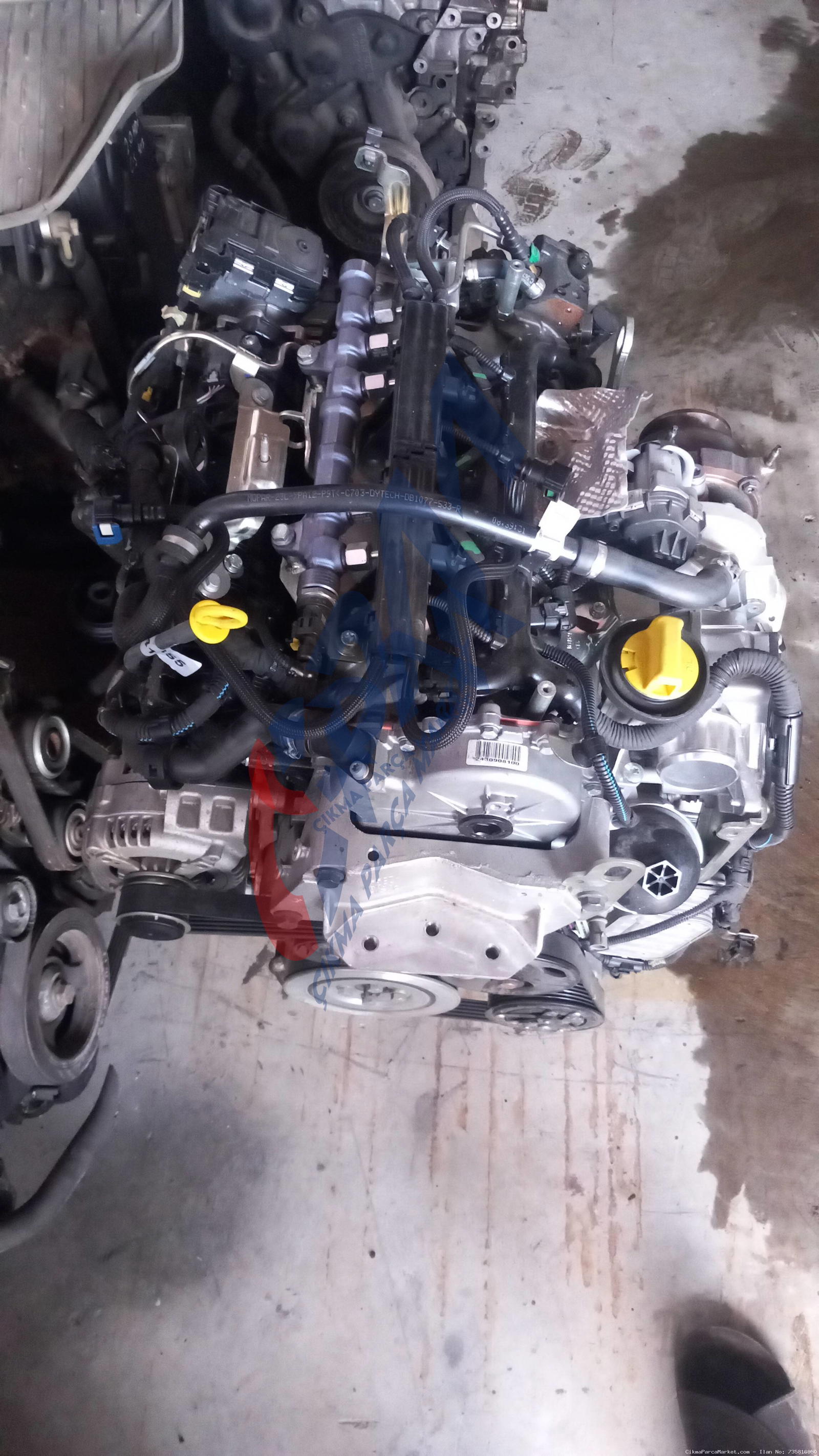 2016 2023 Fiat Egea Komple Motor