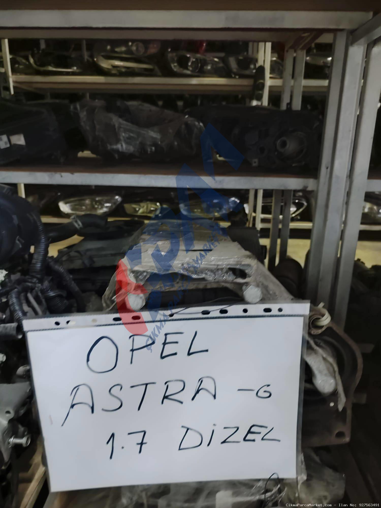 Opel Astra 1. dizel  Komple Motor