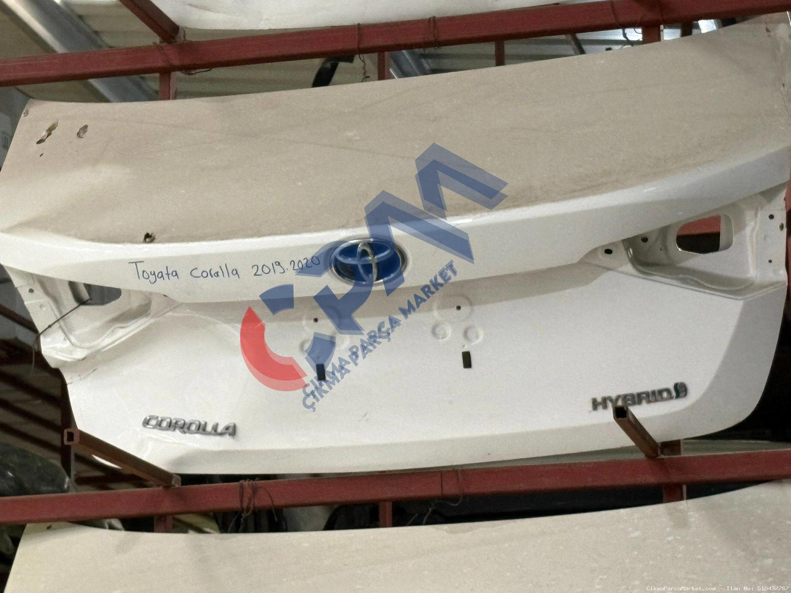 Toyota Corolla Bagaj Kapağı