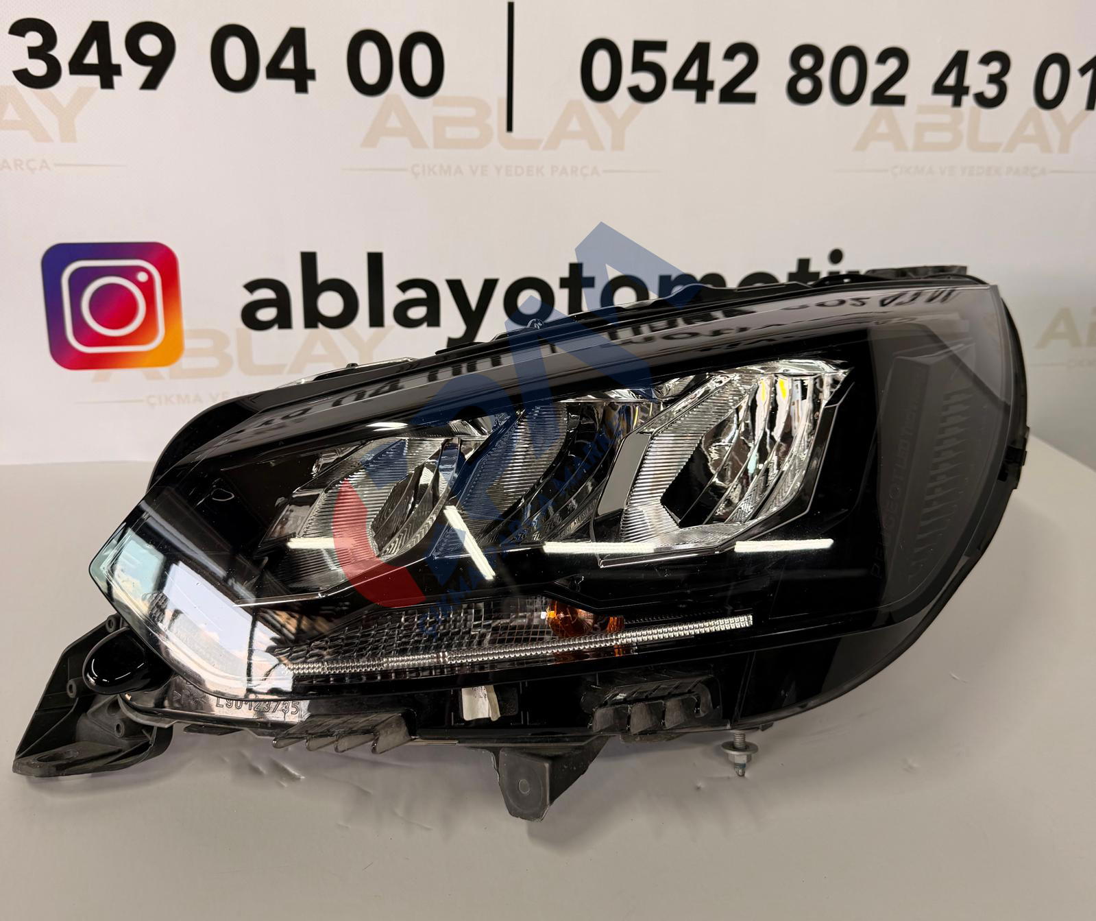 2021 2025 Peugeot 208 2008 YENİ ALLURE LED Sol Ön Far 9833036380