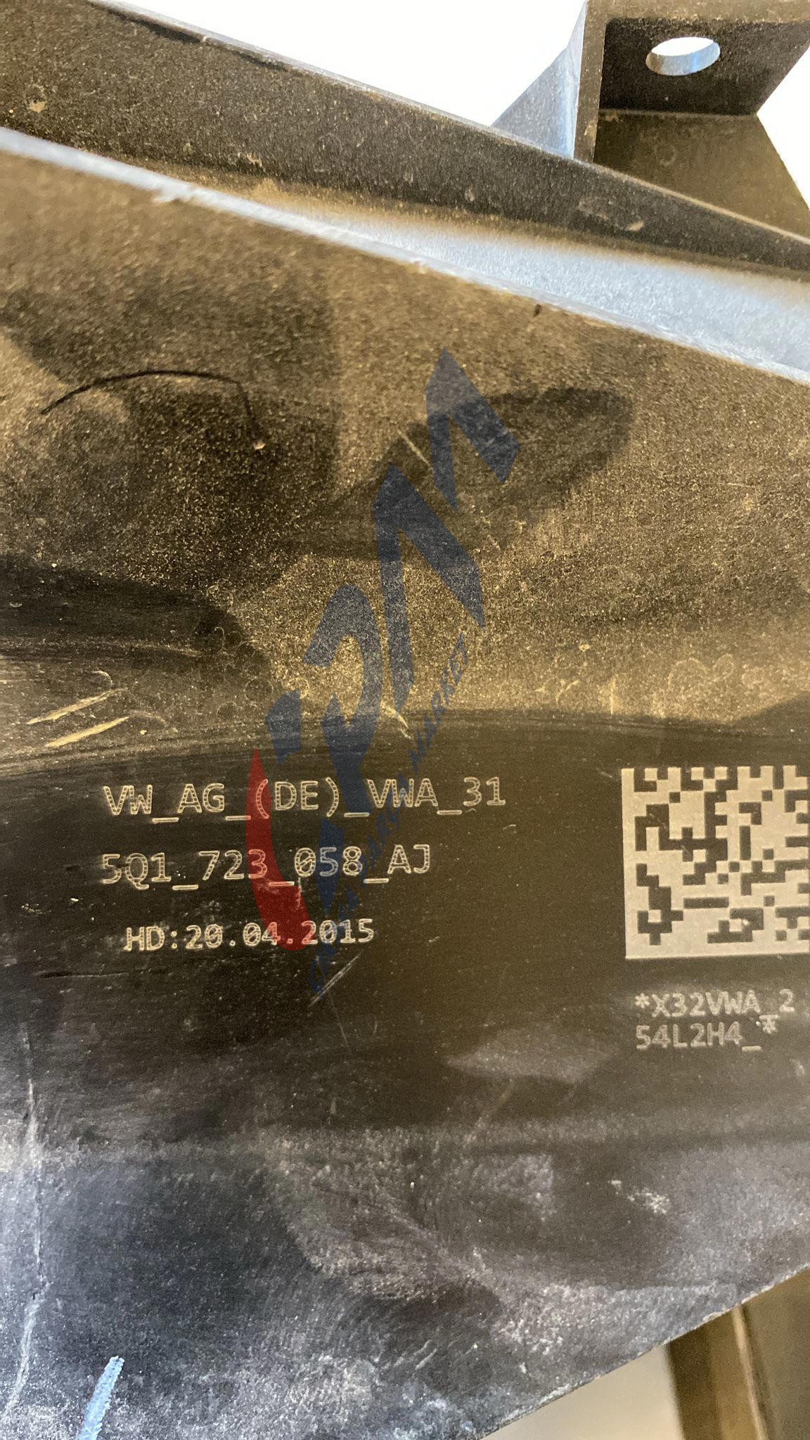 5Q1723058AJ Golf 7 otomatik fren pedalı