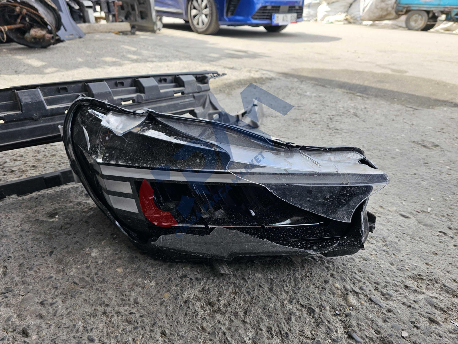 2023 Opel Corsa F Sağ Ön Far Beyni BA7278202C