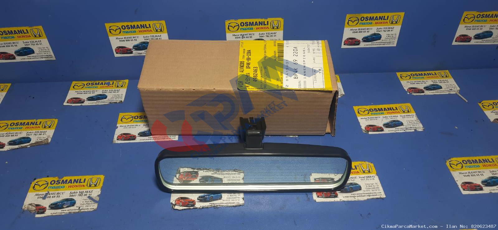 Mazda 3  2003 2008 İç Dikiz Aynası Yeni Orijinal