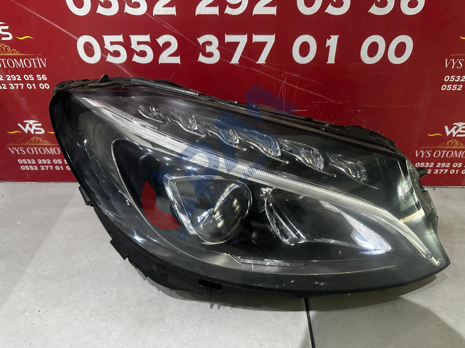 2015 2020 Mercedes C Serisi W205 Hatasız Sağ Ön Far a2059063803