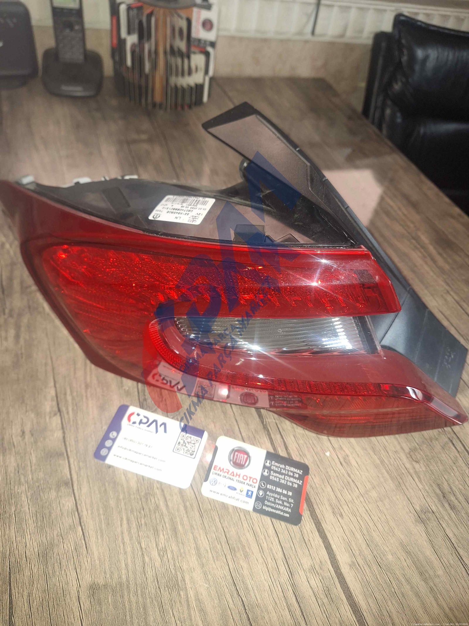 2016 2023 Fiat Egea Sol Arka Stop