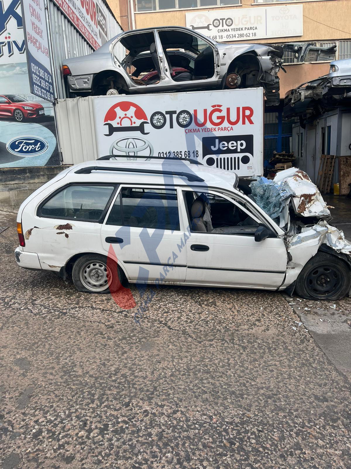 1994 Toyota Corolla 1.3 benzinli Çıkma DEBRİYAJ ALT MERKEZ