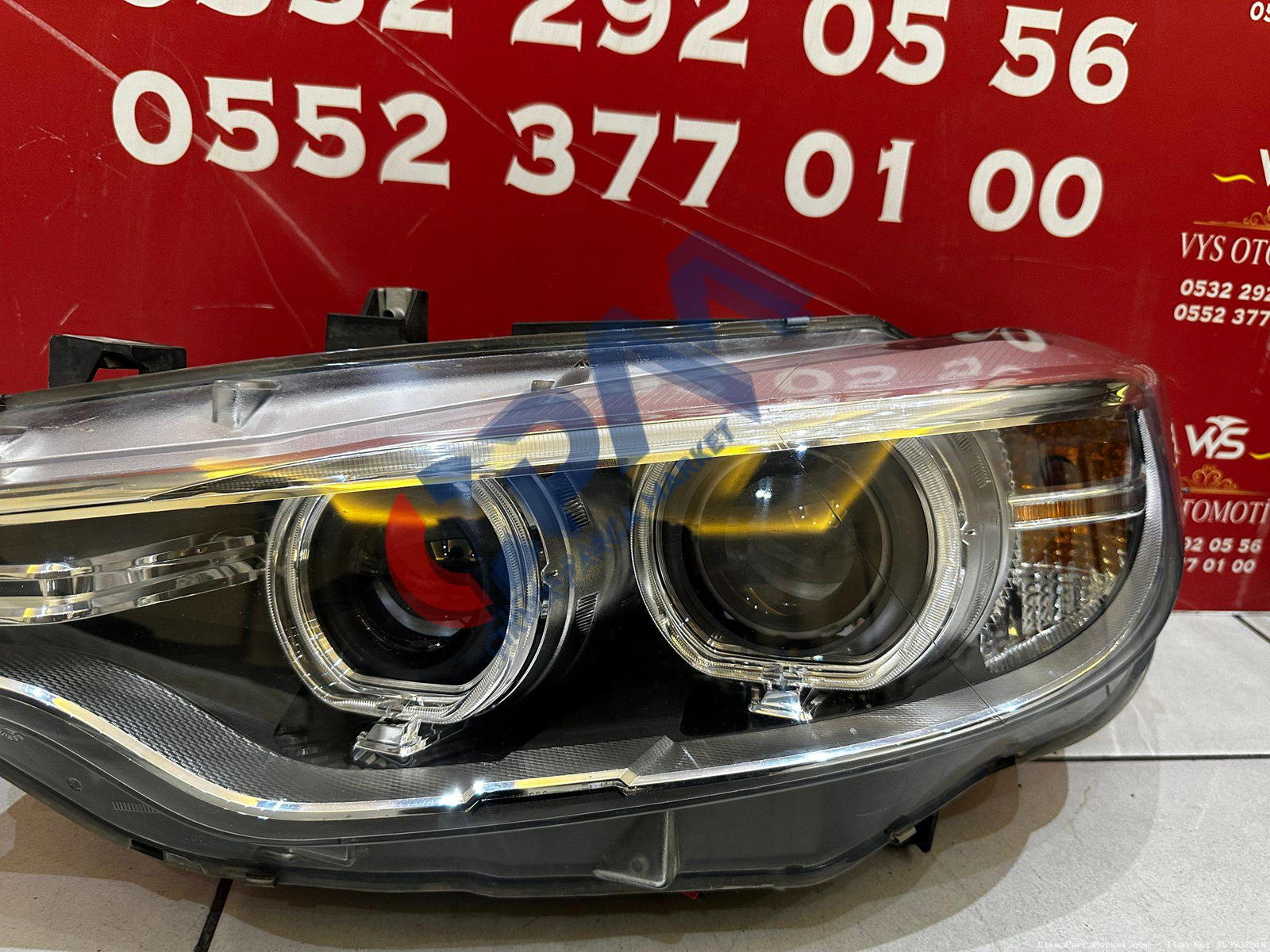 2012 2016 BMW 4 Serisi F32 F33 Makyajsız Xenon Sol Ön Far 7410785