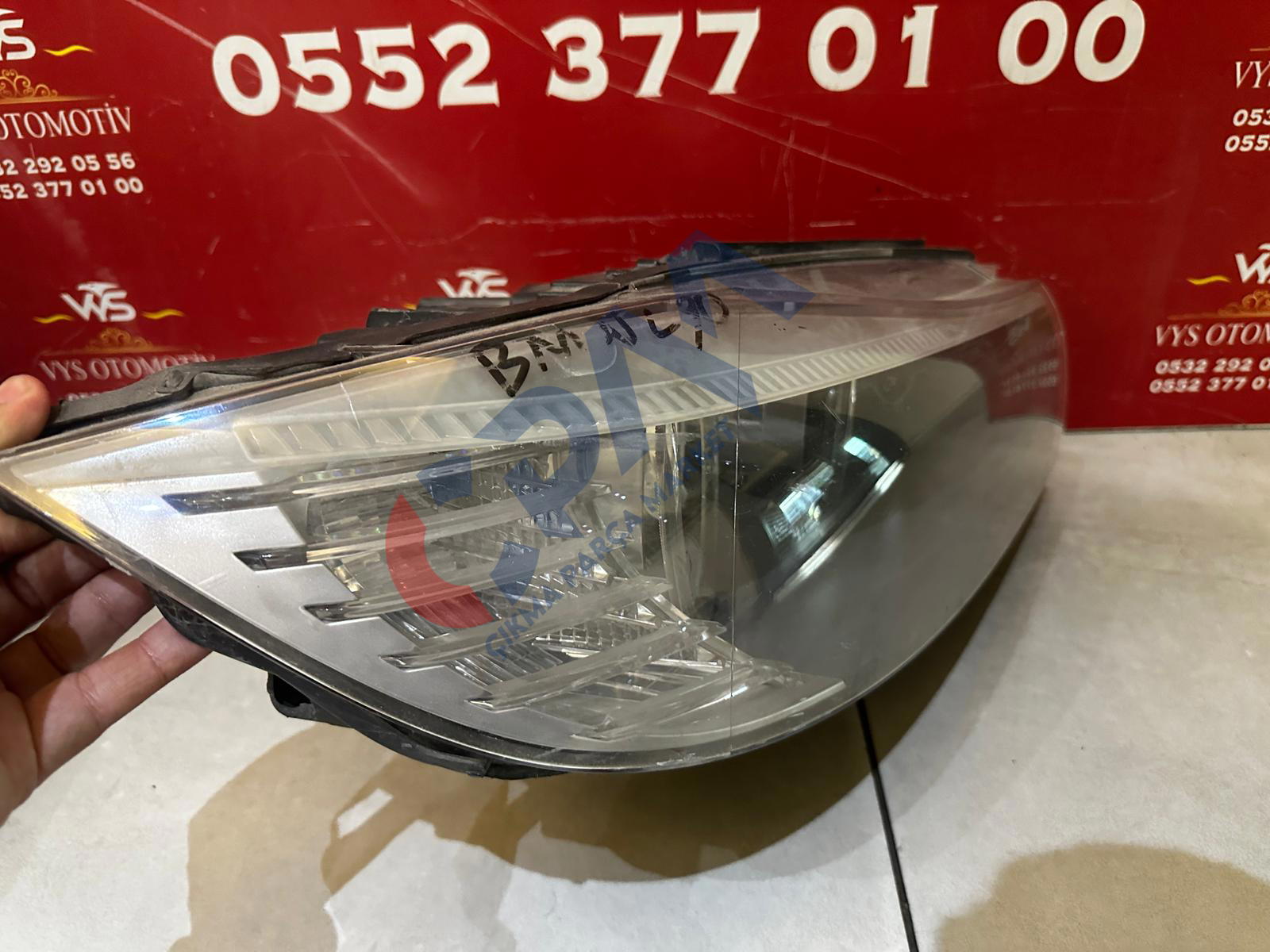 2009 2011 BMW 3 Serisi E90 LCİ Halojen Sağ Ön Far 89318925