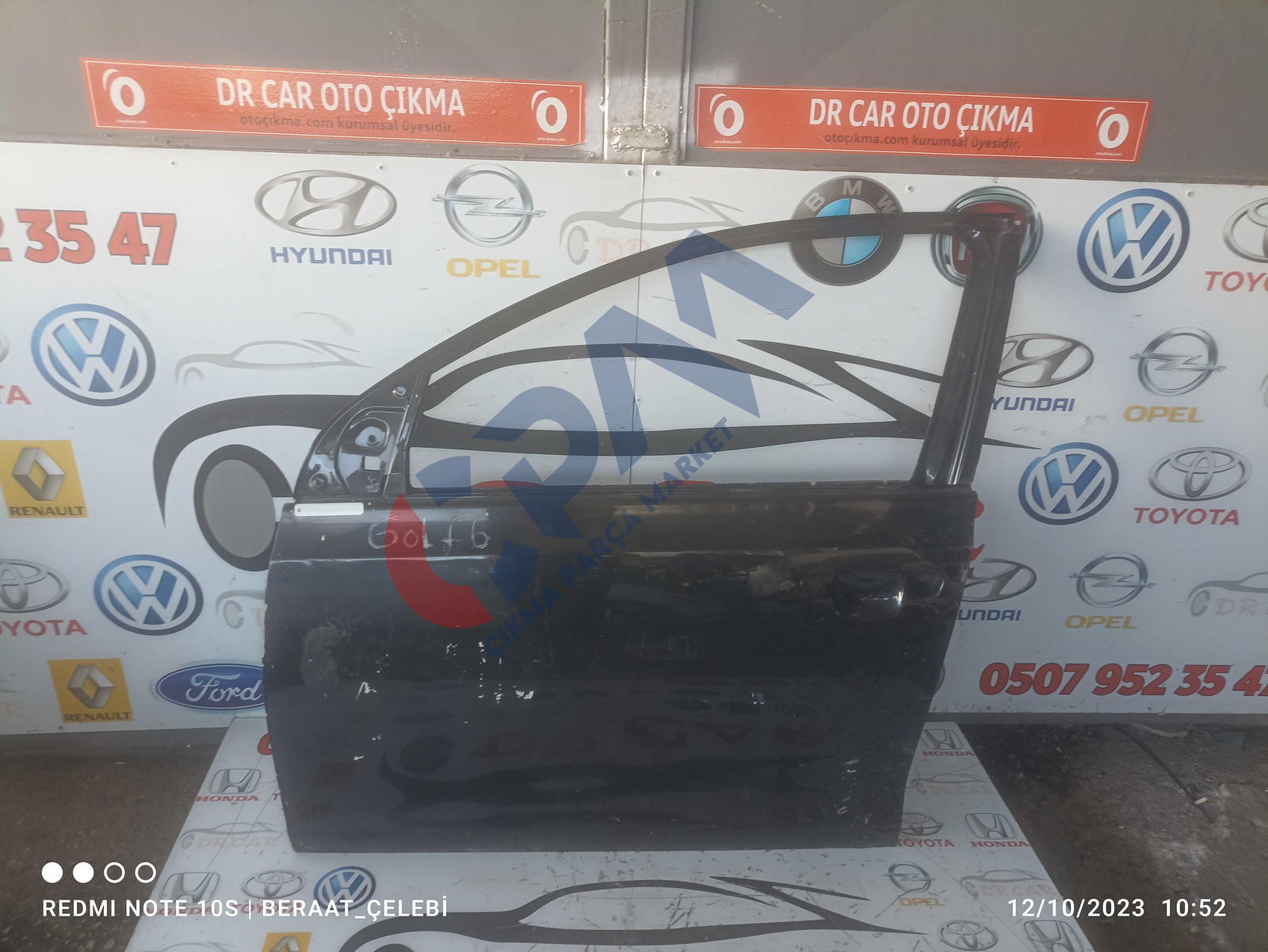 Volkswagen Golf 6 Sol Ön Kapı