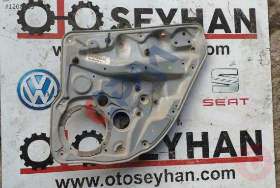 1J4839730G 1 1J4839756A golf 4 arka sağ kapı panosu cam krik