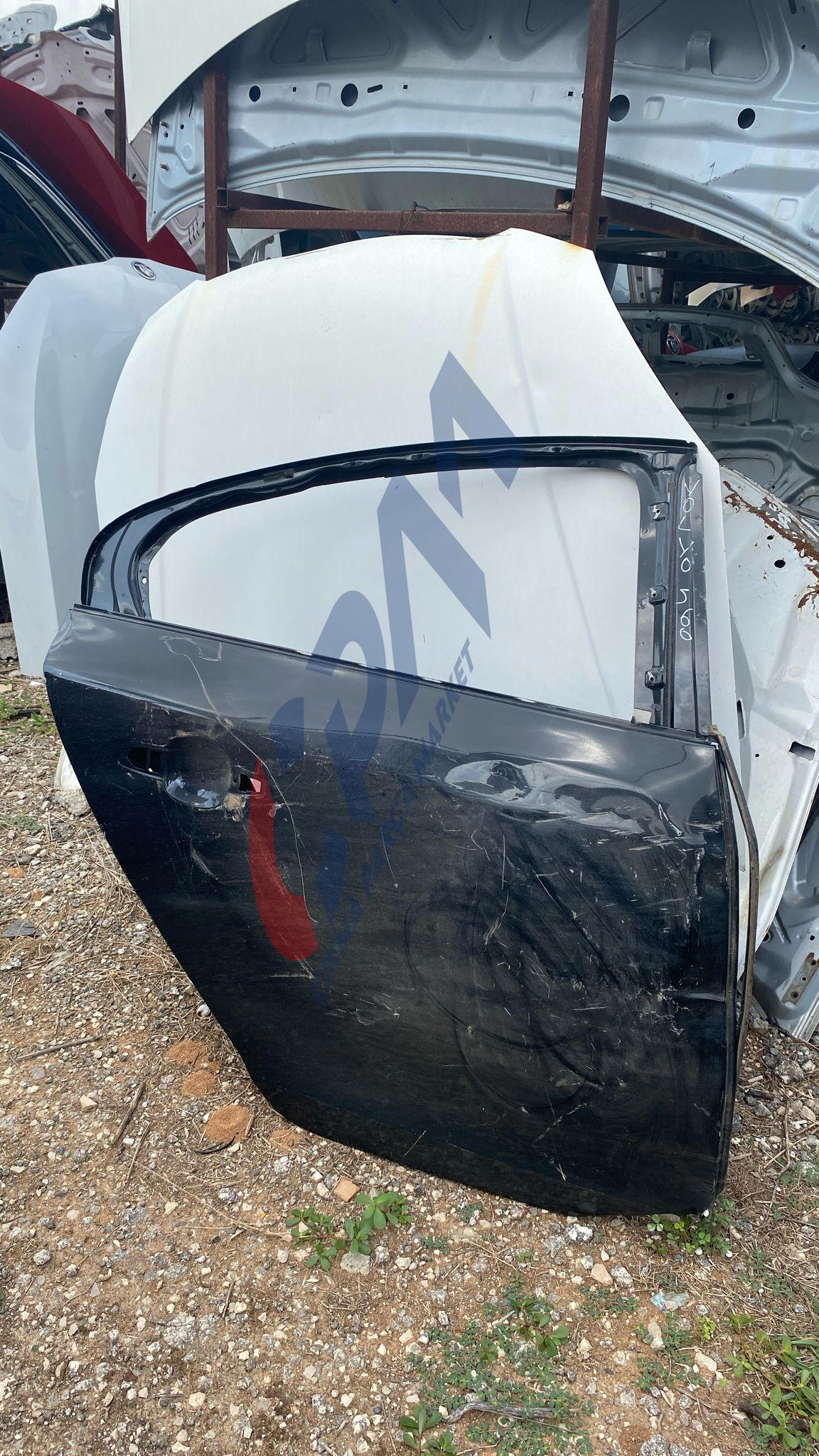 2019 2024 Volvo S60 Sol Arka Kapı