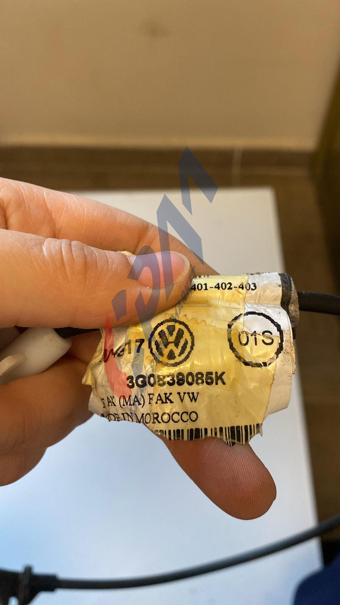 3G0839085K vw passat b8 sol arka kapı iç açma kolu halatı