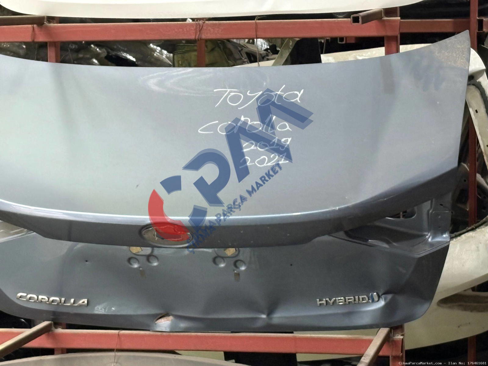 2019 2021 Toyota Corolla Bagaj Kapağı
