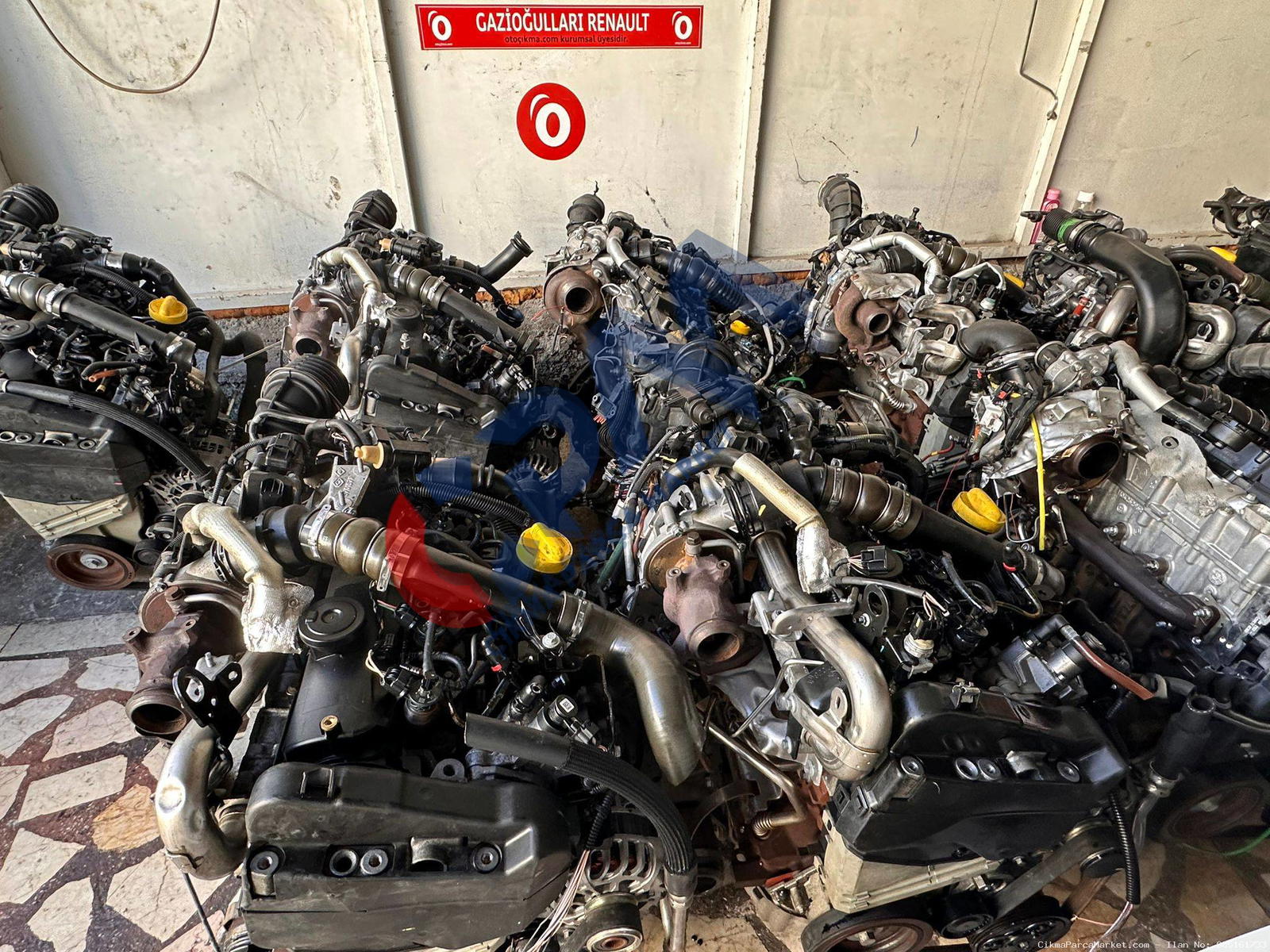 Renault Captur 1.5 Çıkma Euro 6 Komple Motor