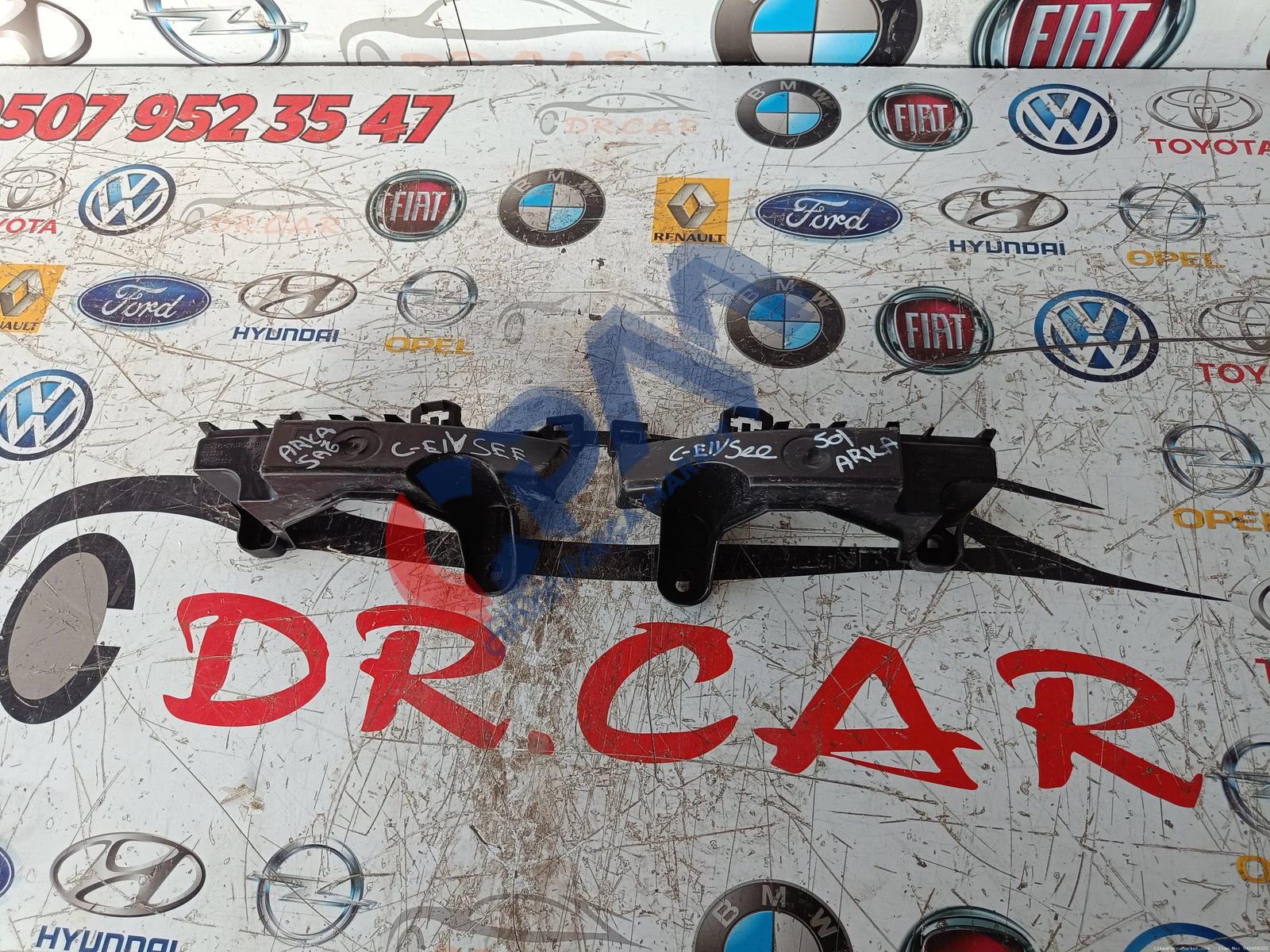 Citroen C Elysee Arka Stop Alt Bakalit 9676786780