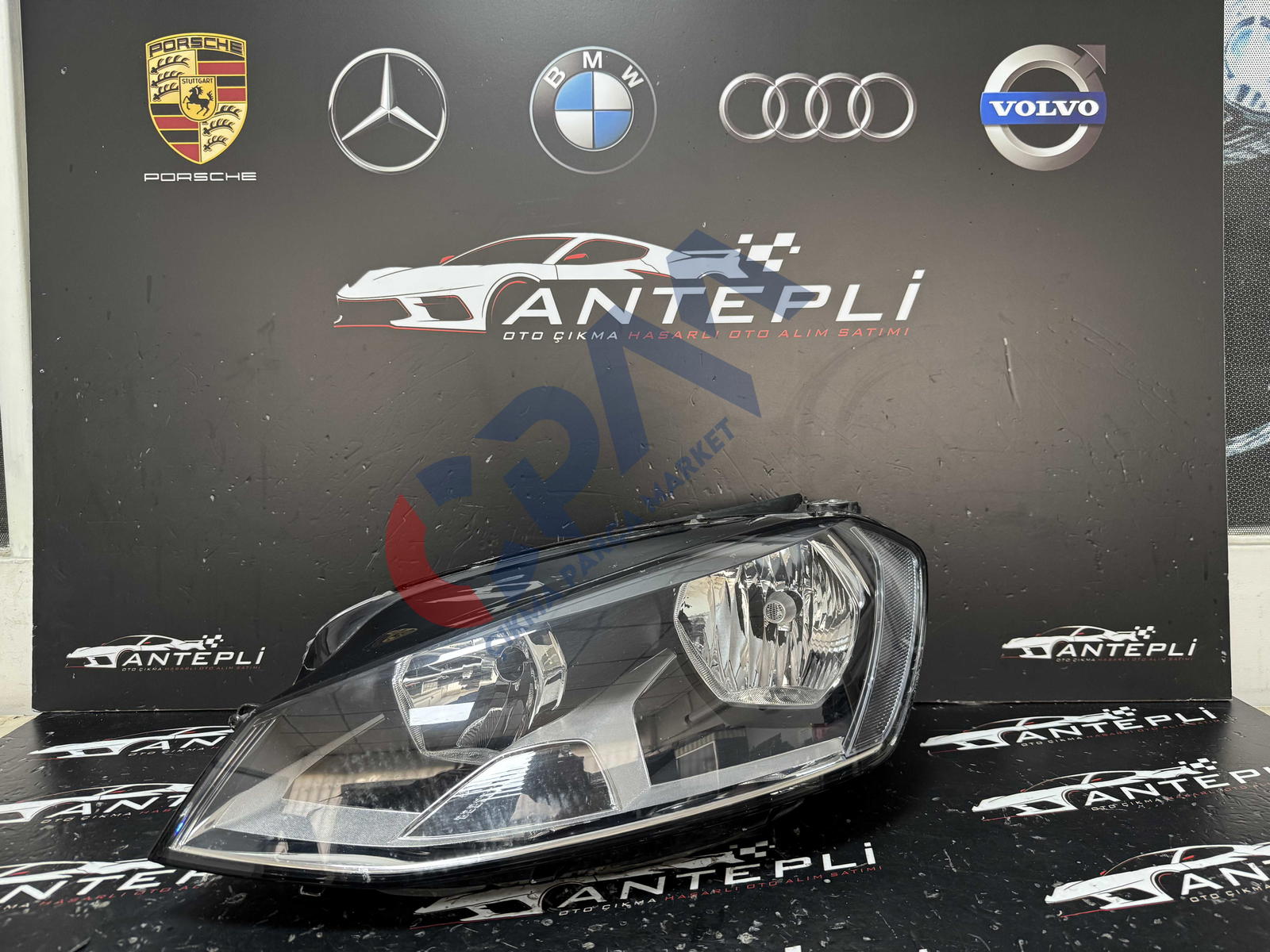 2013 2017 Volkswagen Golf 7 halojen  Sol Ön Far