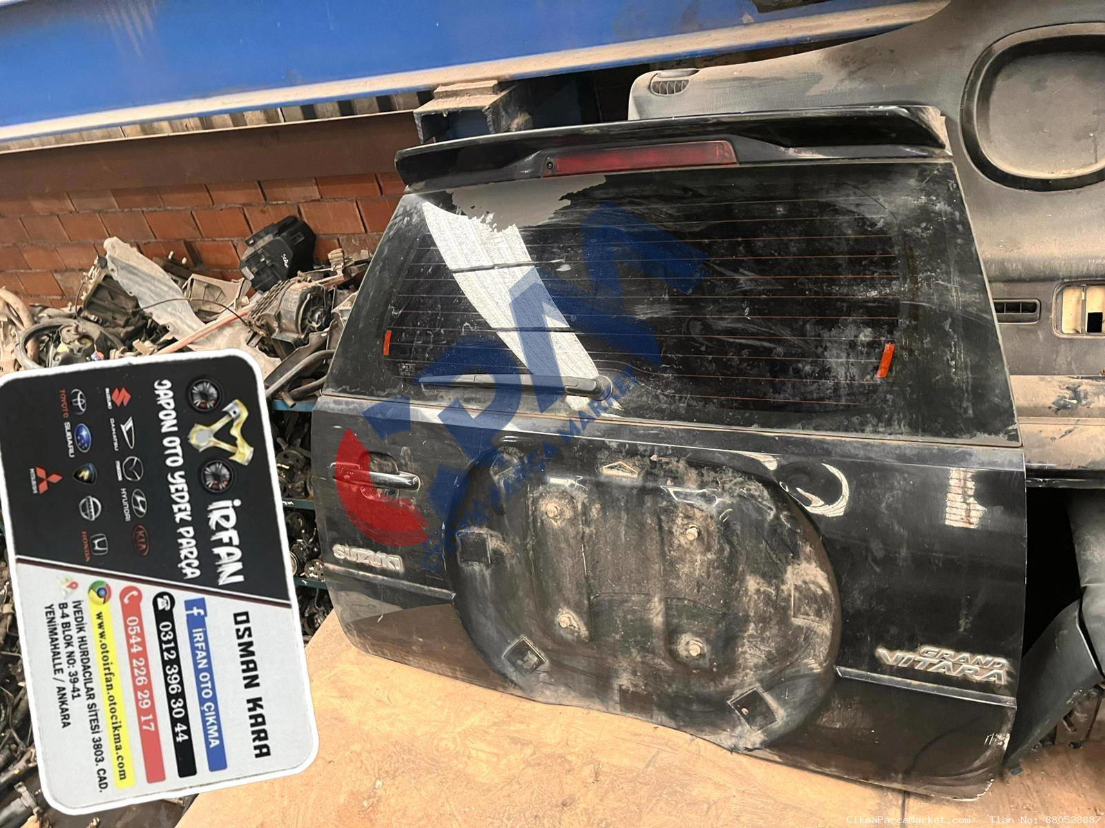 2004 2010 Suzuki Grand Vitara Bagaj Kapağı