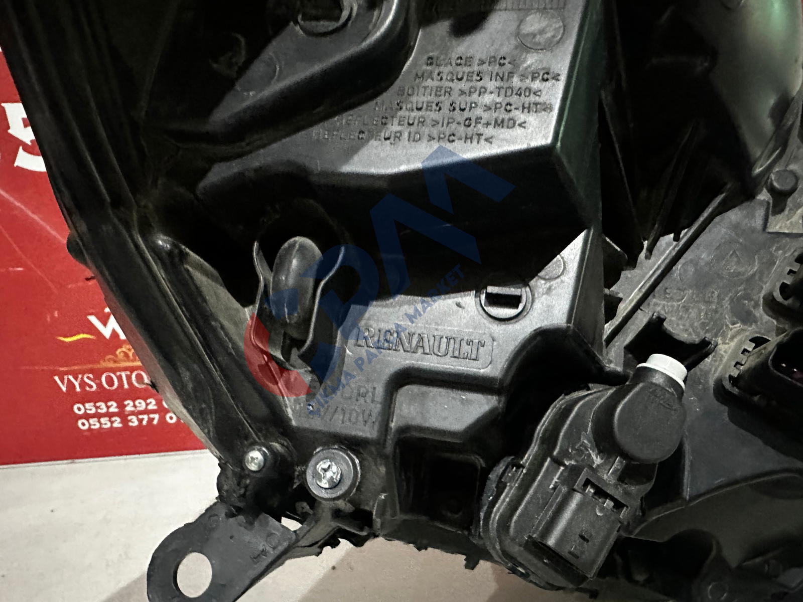 2012 2018 Renault Clio 4 İCON C LED Sol Ön Far 260606098R