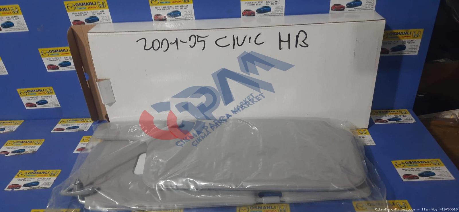 Honda  Civic HB Takim Güneşlik