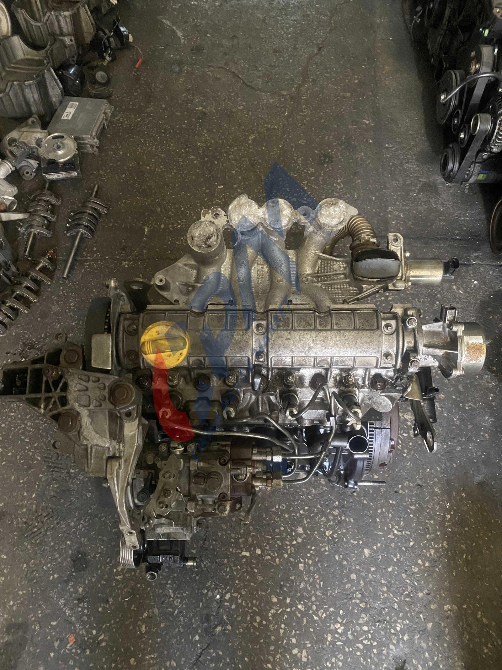 1998 2003 Renault Kangoo 1.9 dizel  Komple Motor