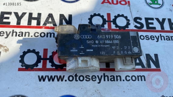 6K0919506 seat ibiza 99 1.6 benzin fan kontrol ünite rölesi