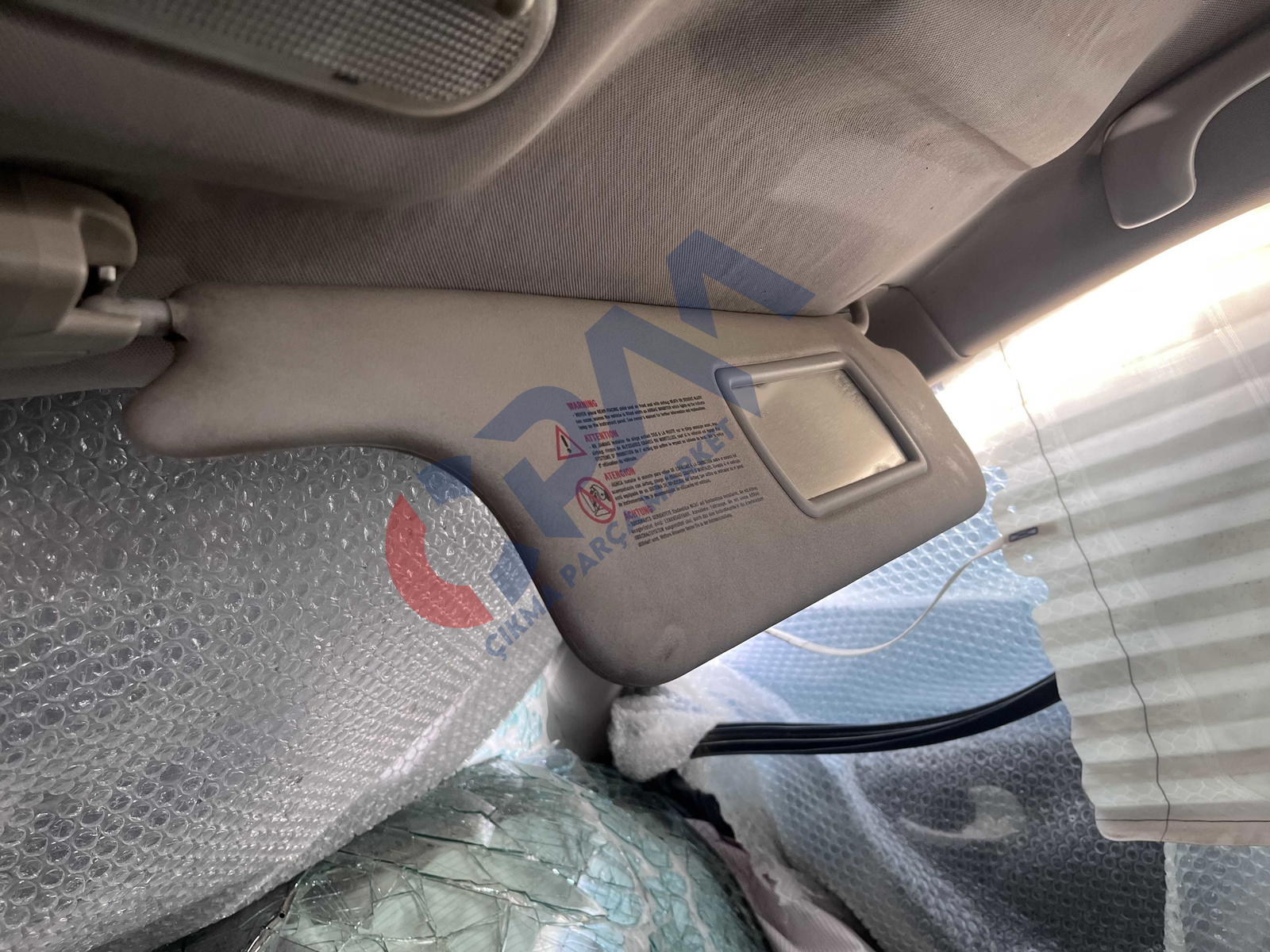 Renault Megane 2 Sağ Ön Güneşlik