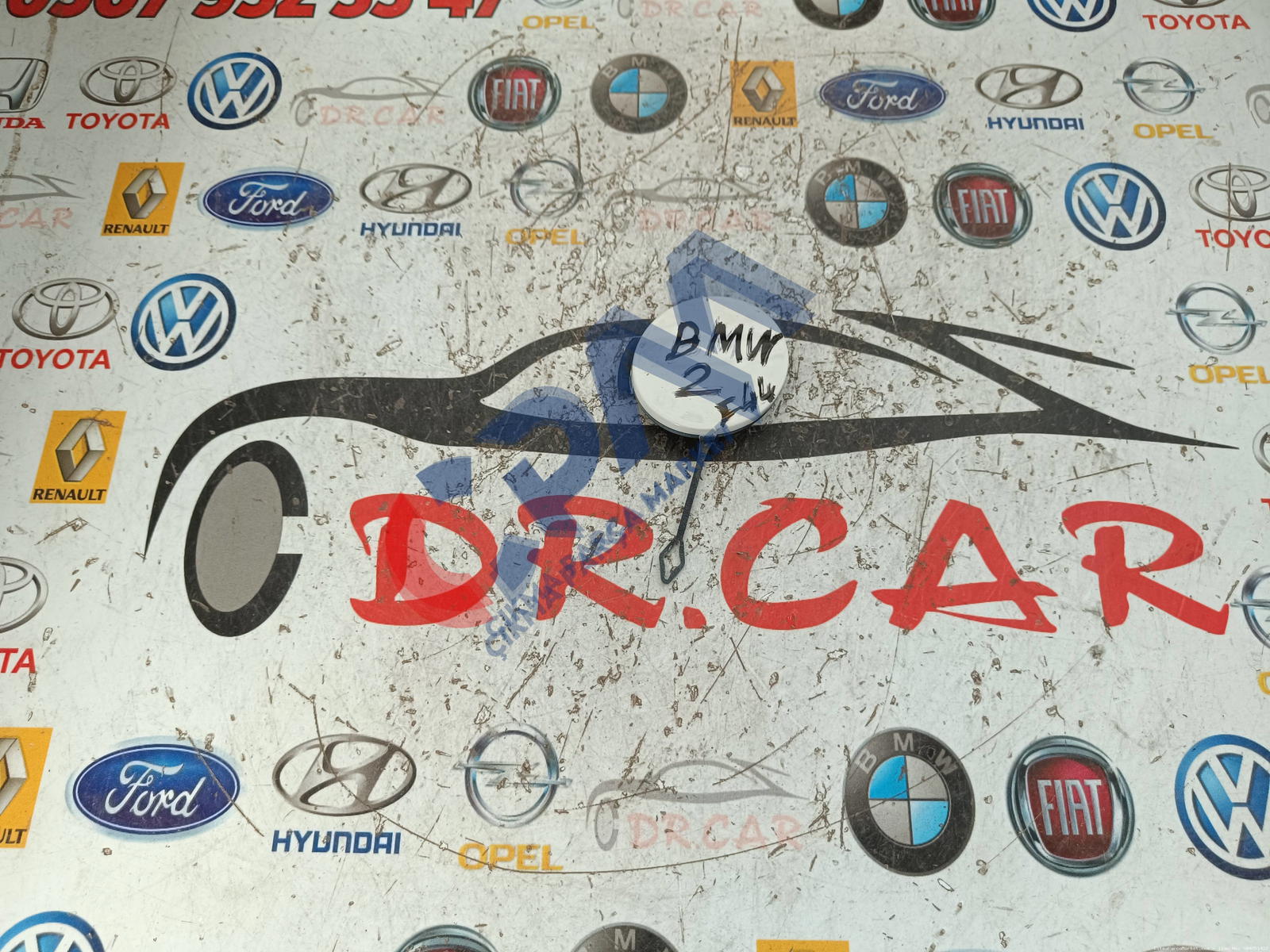 BMW 2 Serisi F44 Ön Çeki Kapağı 51118075479