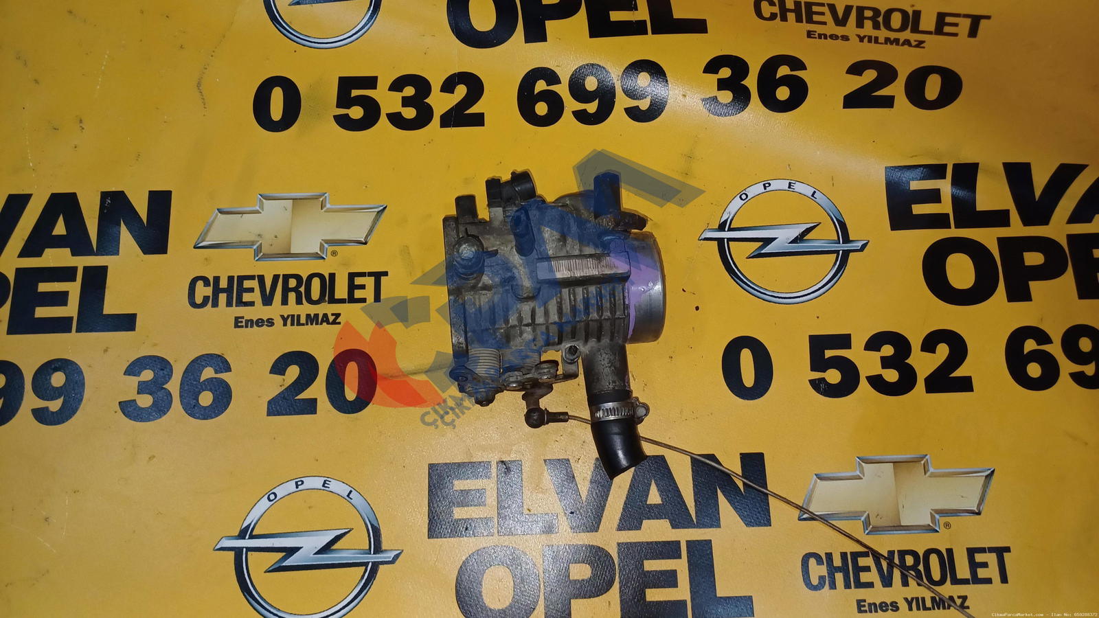 1990 2001 Opel Astra F   Corsa B 1.4 8 V Çıkma Gaz Kelebeği