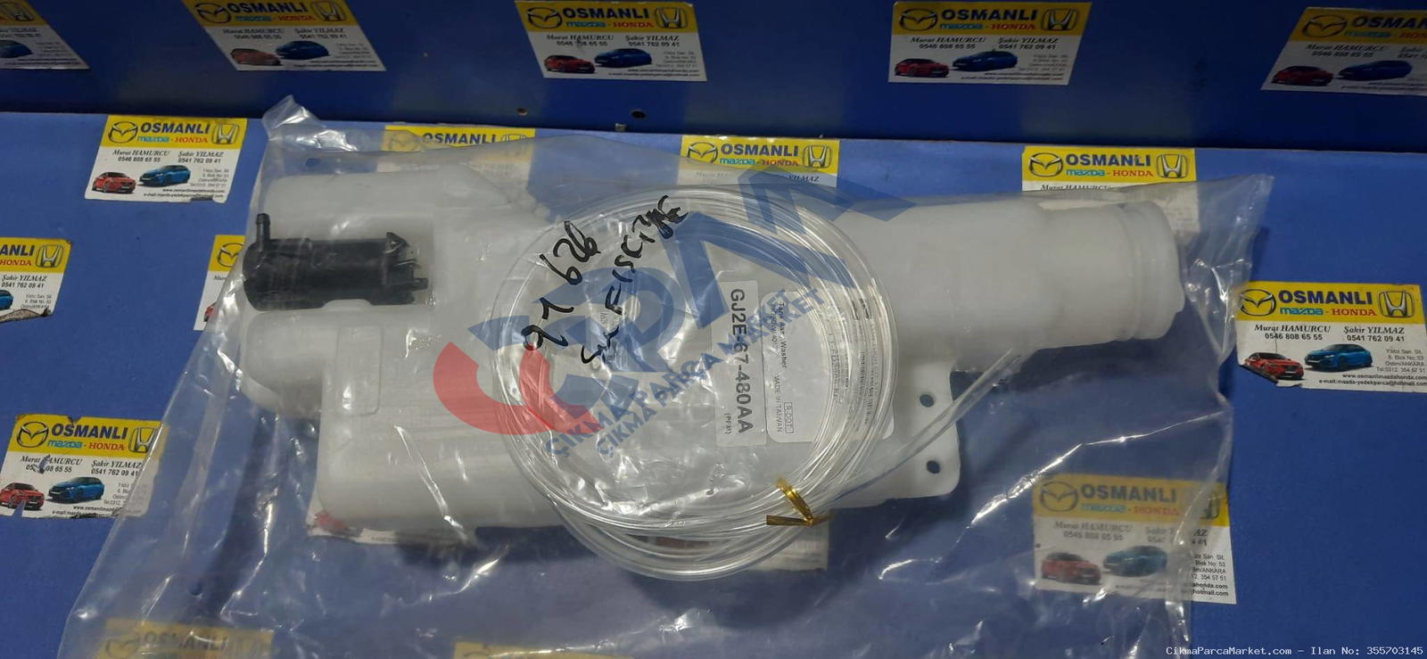Mazda   626 Cam Su Bidonu