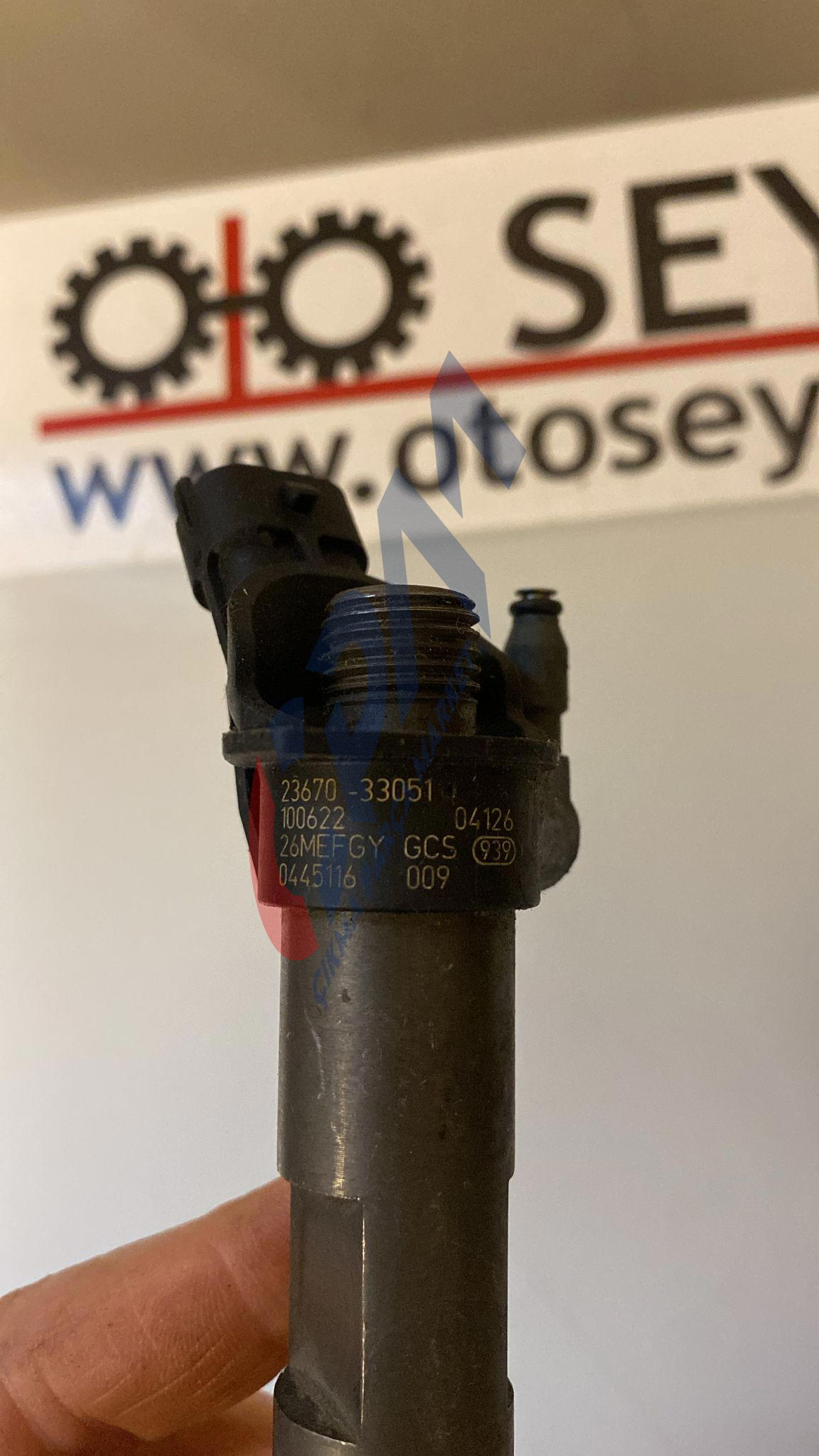 23670 33051 Toyota Corolla 2013 D4D dizel enjektörü