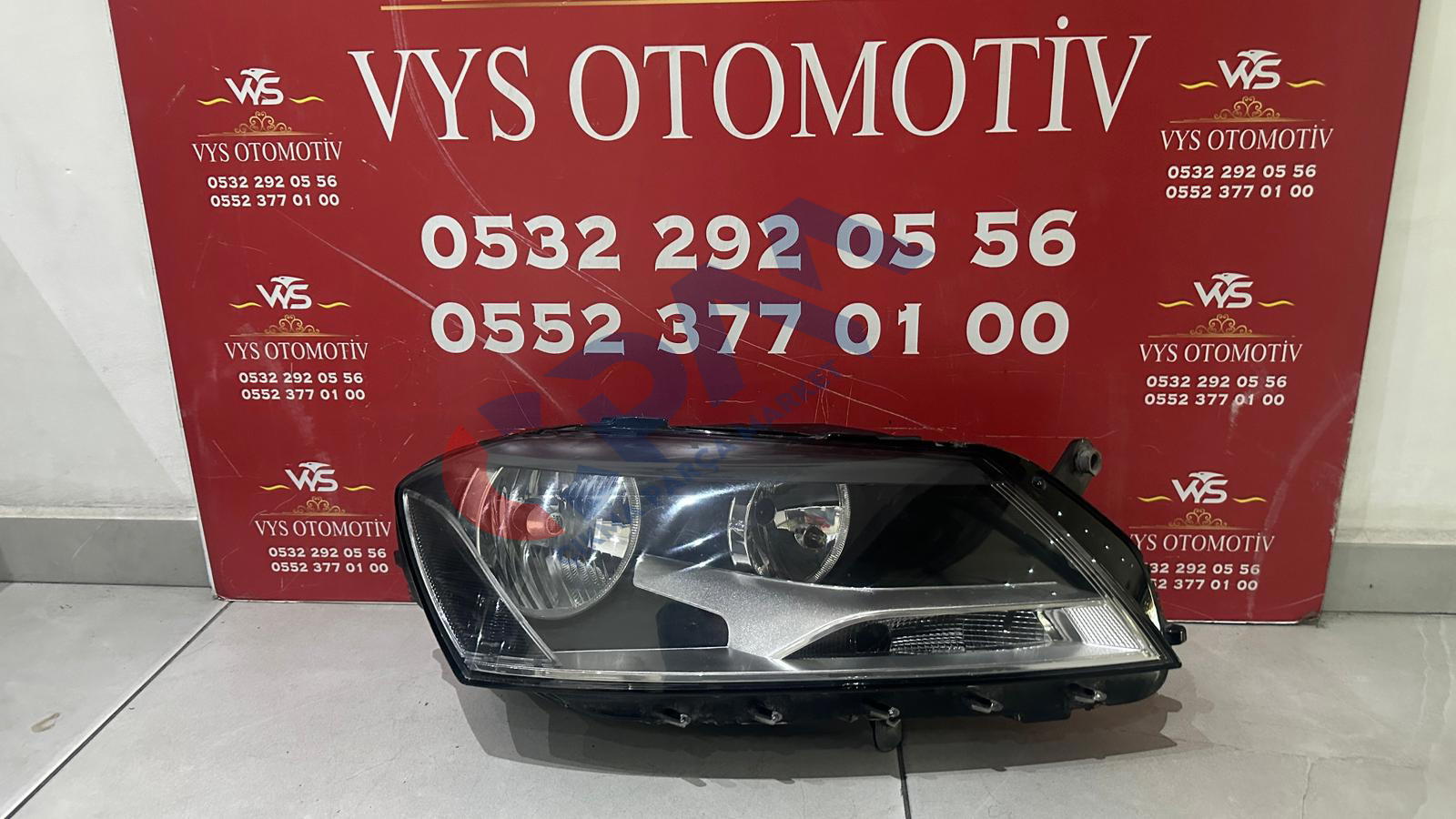 2011 2014 VOLKSWAGEN PASSAT B7 HALOJEN SAĞ ÖN FAR