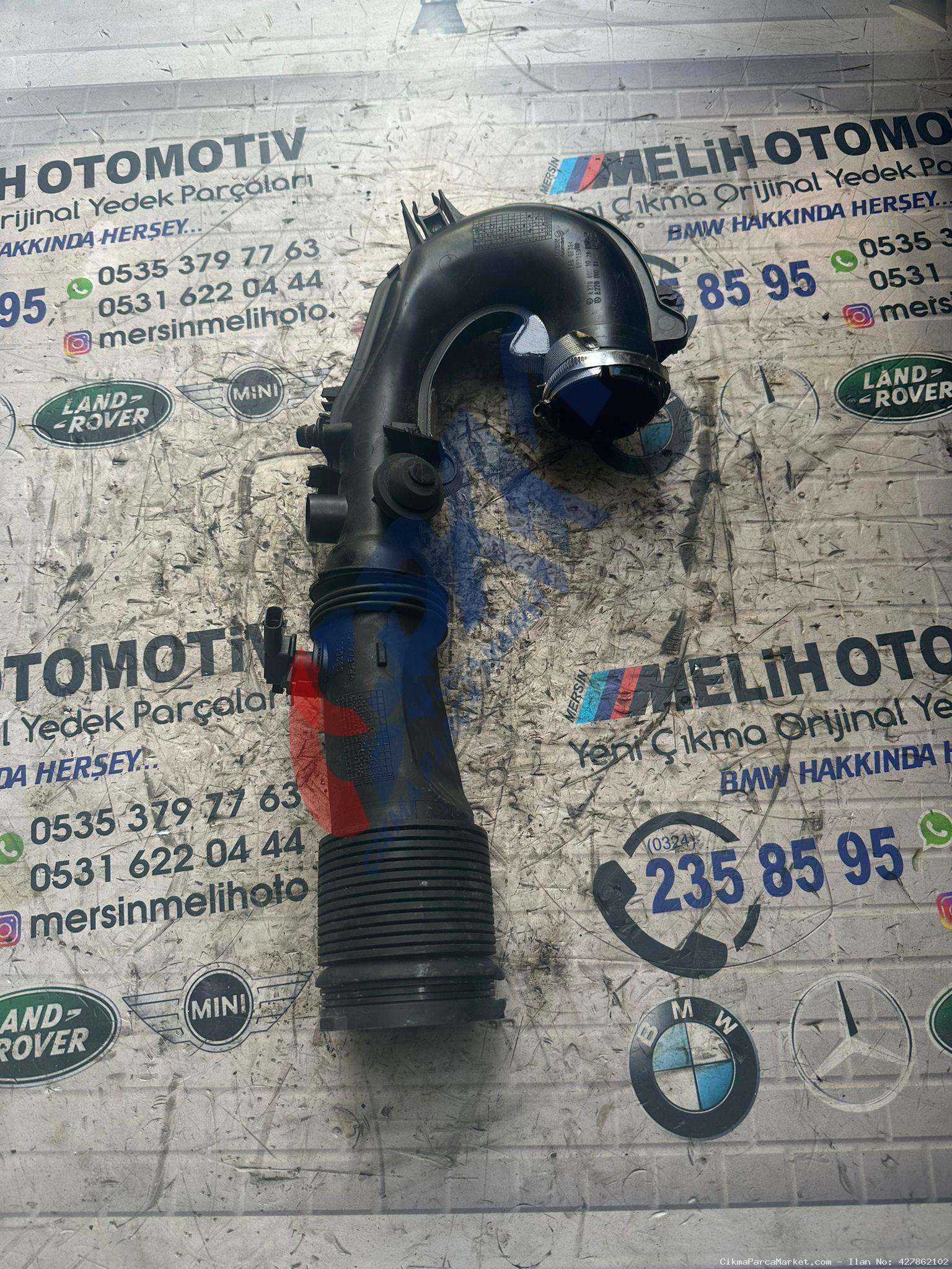 MERCEDES ÇIKMA W117 W176 TEMİZ HAVA BORUSU A2700901029