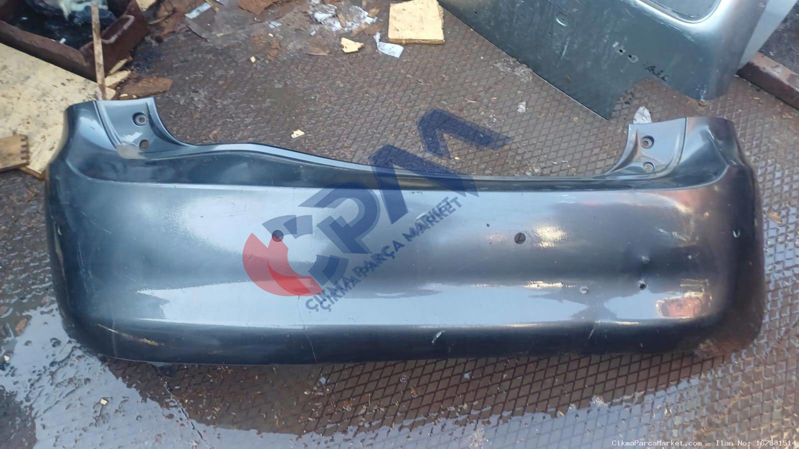 2006 2012 Toyota Auris Arka Tampon 52159 02400