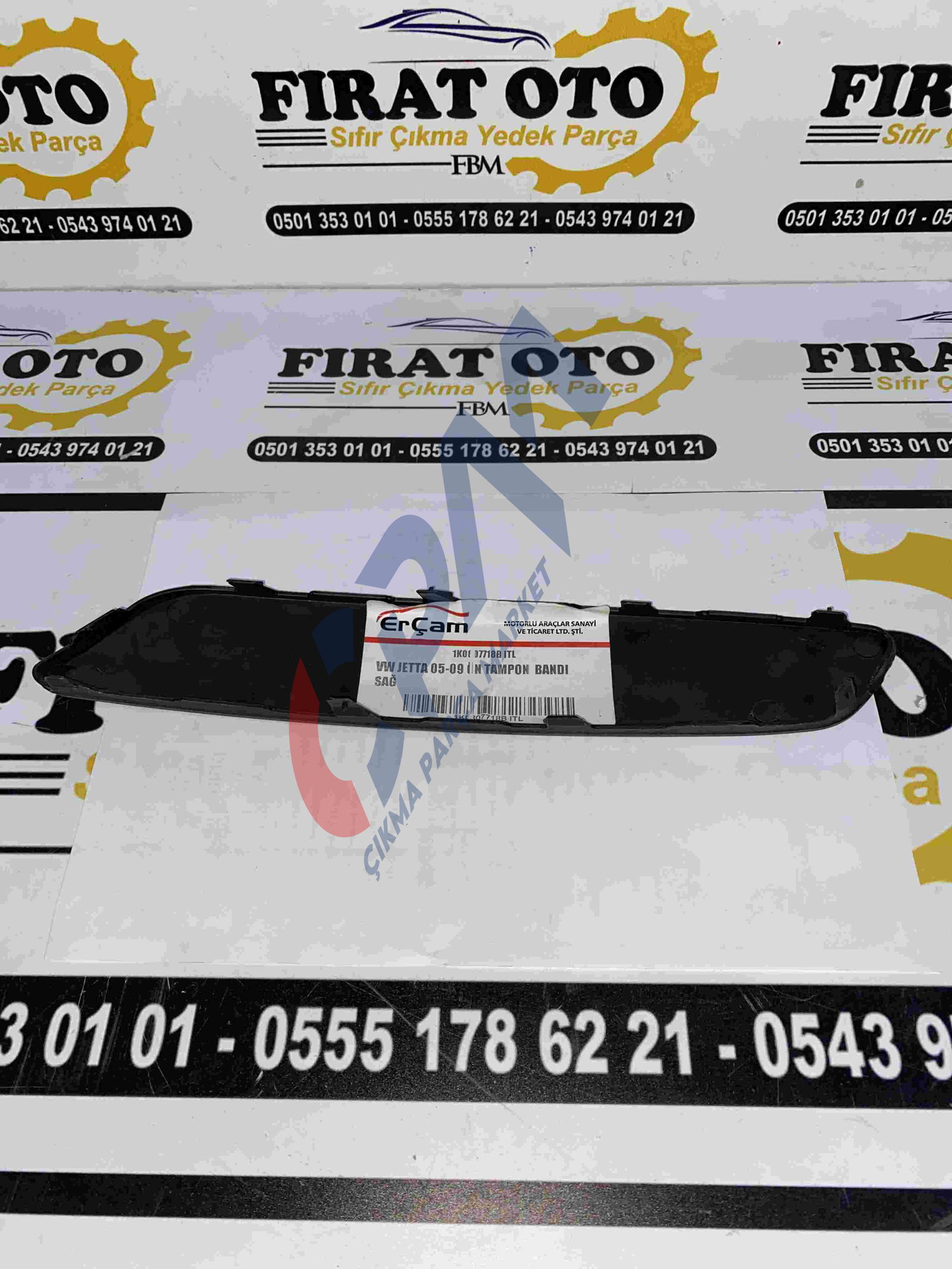 Volkswagen Jetta 05 11 Sağ Ön Tampon Bantı 1K0807718B