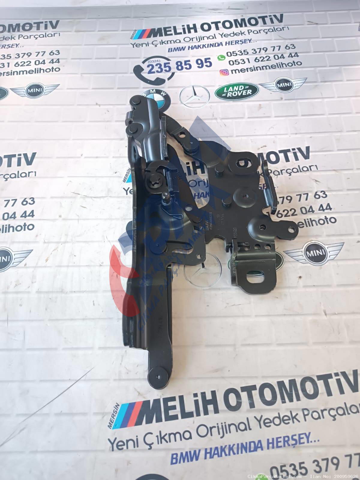 BMW SIFIR ORJİNAL F20 F30 SAĞ KAPUT MENTEŞESİ 7239416