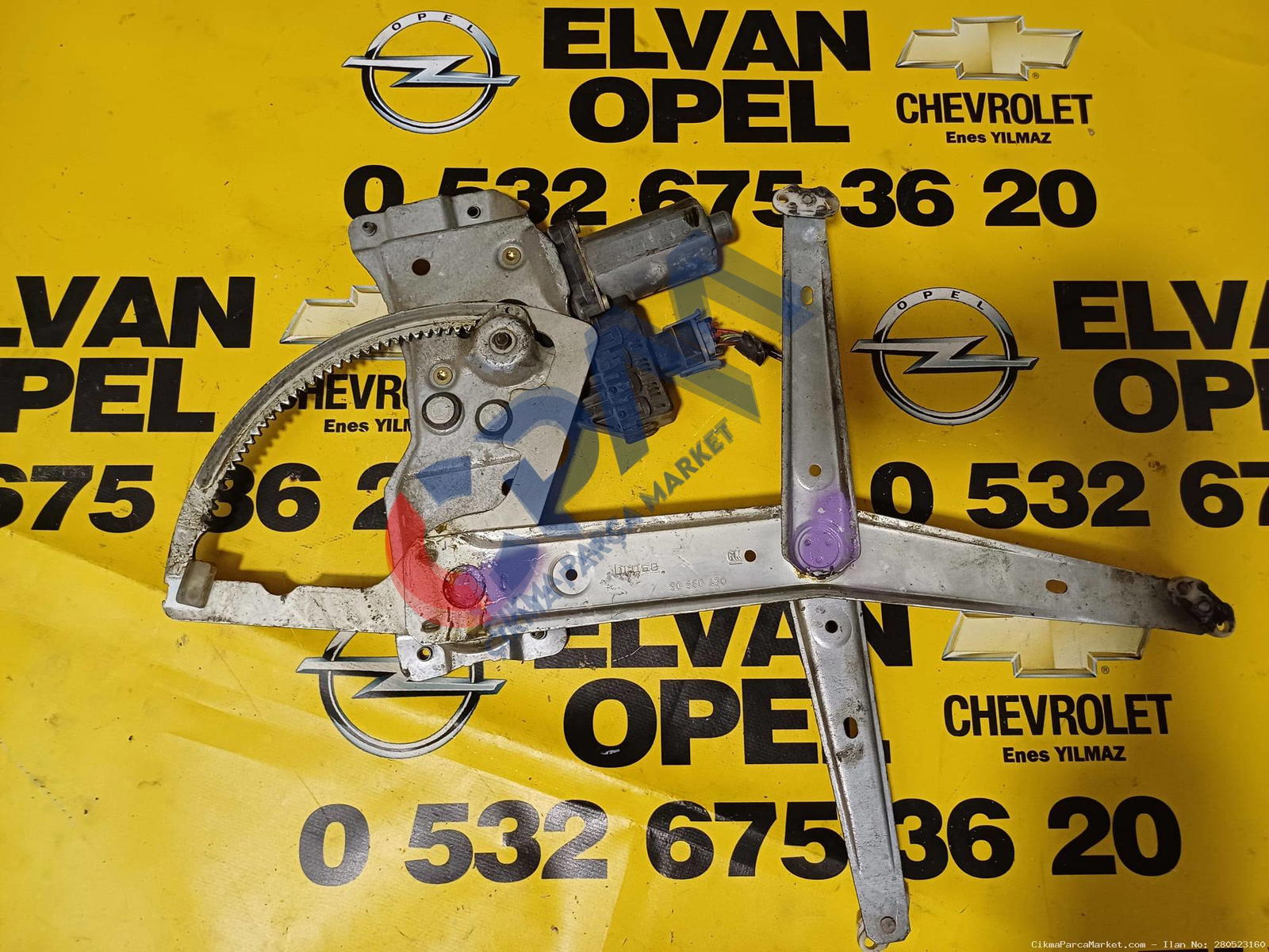 1991 2001 Opel Astra F Çıkma Sağ Cam Krikosu 90560430