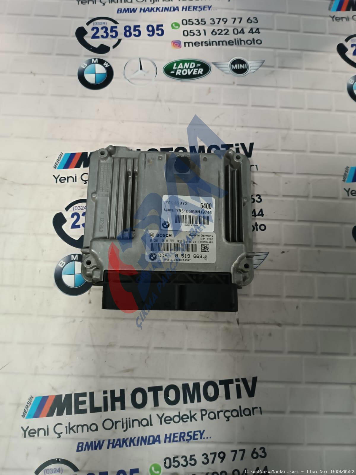 MİNİ COOPER ÇIKMA R56 R60 N47 MOTOR BEYİN 8519663