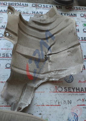 2K0825711D vw caddy egzoz susturucu ısı kalkanı