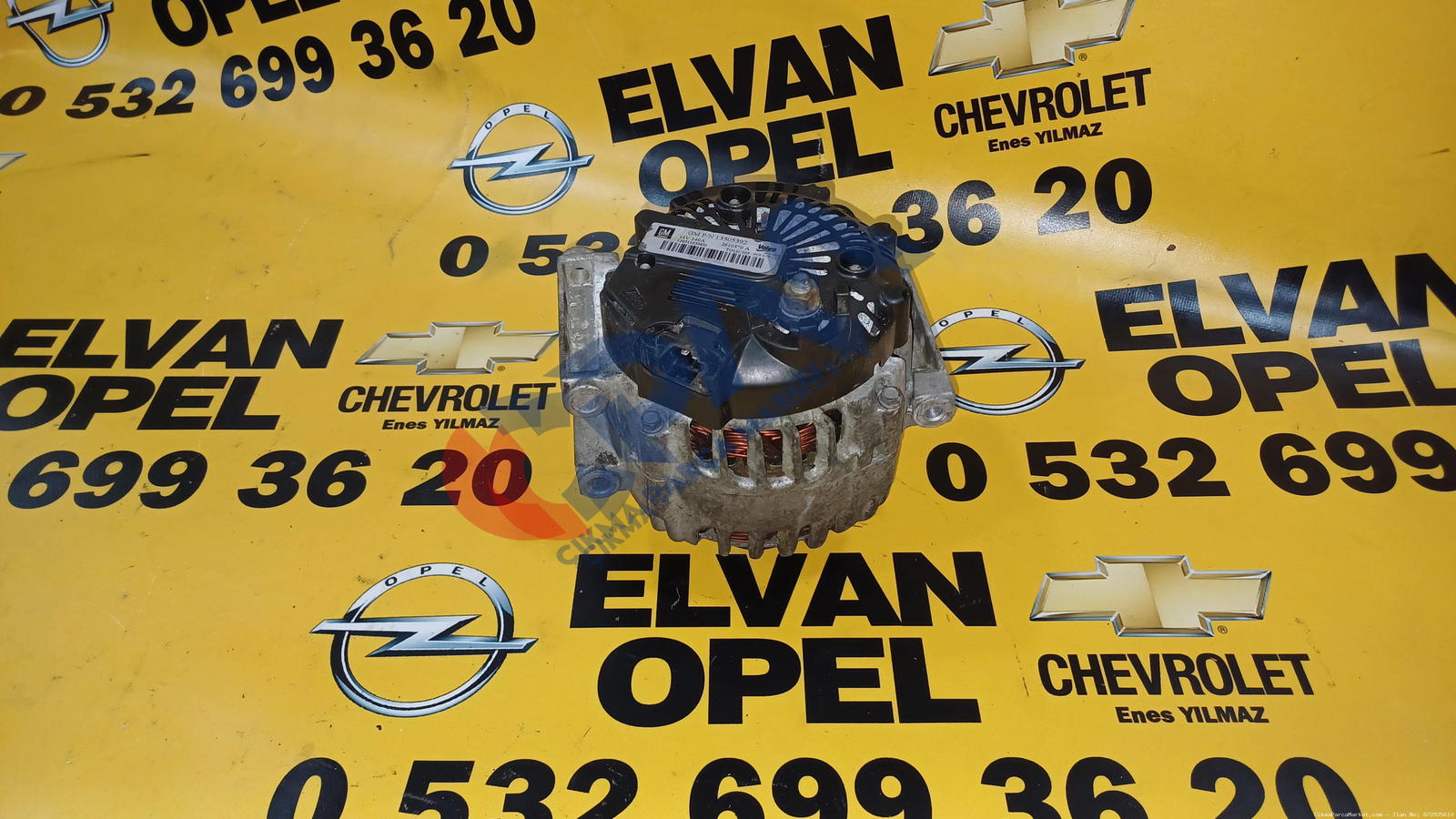 2007 2012 Opel Corsa D 1.3 Euro 5 Şarj Dinamosu 13505392