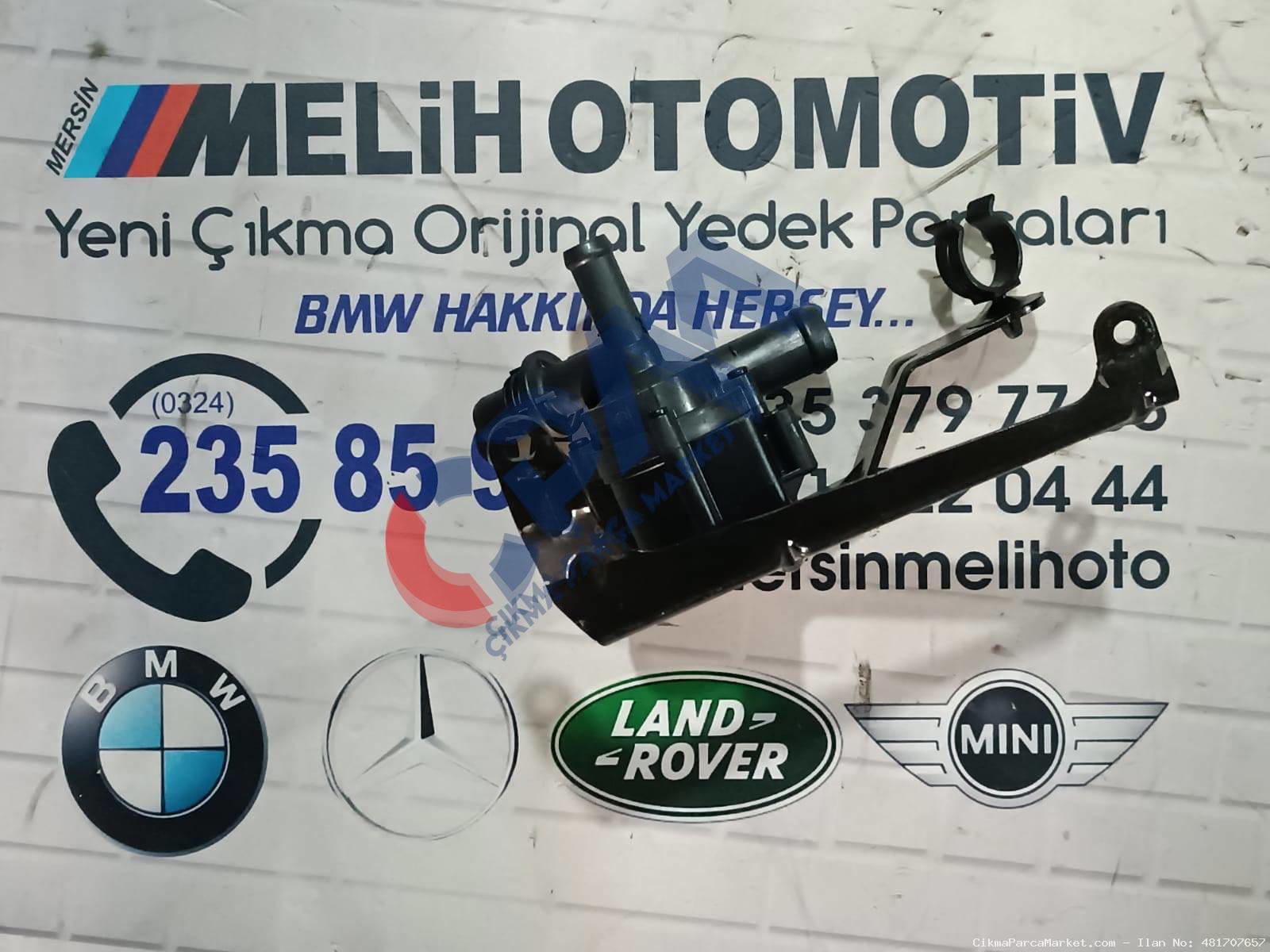 BMW ÇIKMA F20 F30 N13 İLAVE SU POMPASI 8616992