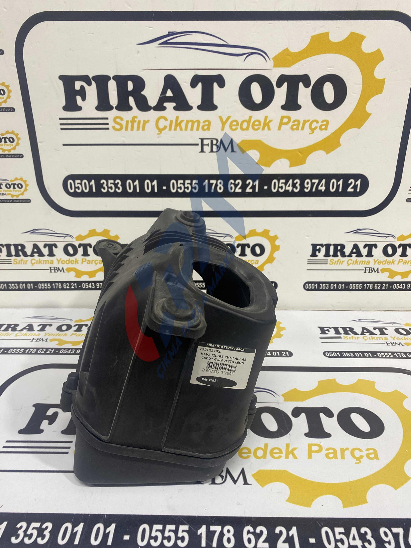 Audi A3 Caddy Golf Jetta  Alt Hava Filtre Kutusu 292121GKL
